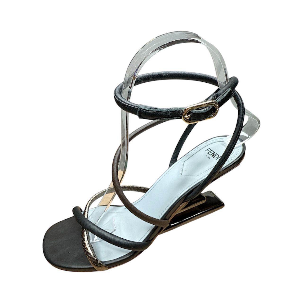 Fendi FENDI Fendi First Slide Sandals EU 37 US 7 F Shape Multicolo Size US 7 / IT 37 - 14 Thumbnail