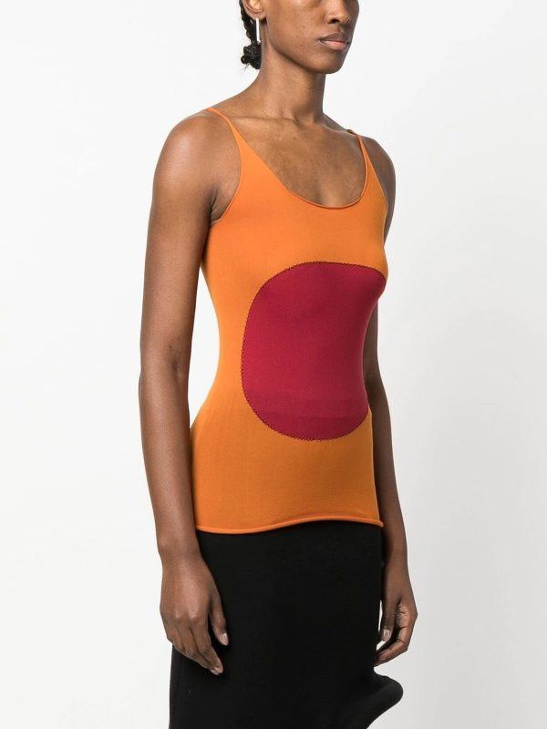 Marni o1y1125 Blouse in Orange/Red Size XS / US 0-2 / IT 36-38 - 2 Thumbnail