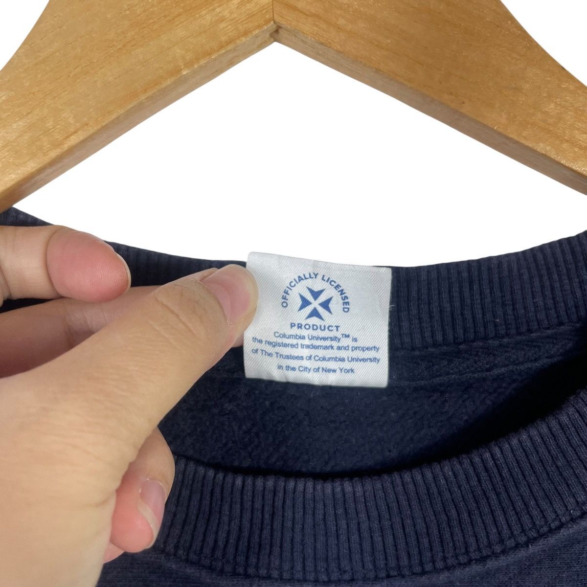 Columbia Columbia University Crewneck Sweatshirt Navy Ivy League Size US L / EU 52-54 / 3 - 5 Thumbnail