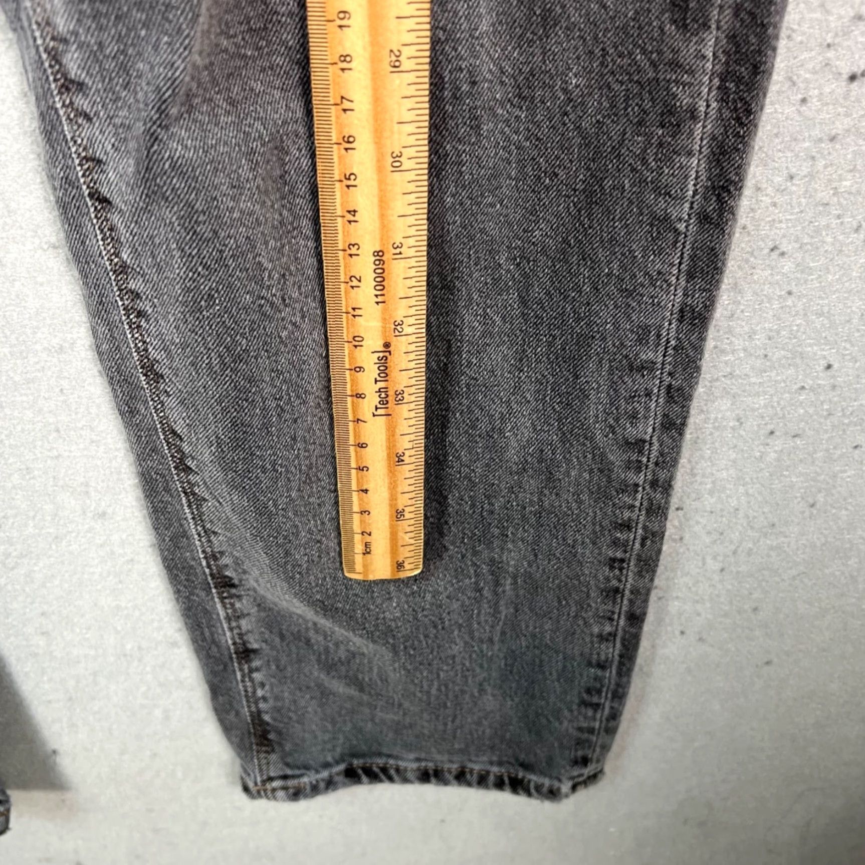 Roark Roark Jeans Slim Straight 34 x 32 Mens Gray Denim 5-Pocket Cotton Blend Zip Vintage No Size US 34 / EU 50 - 7 Thumbnail