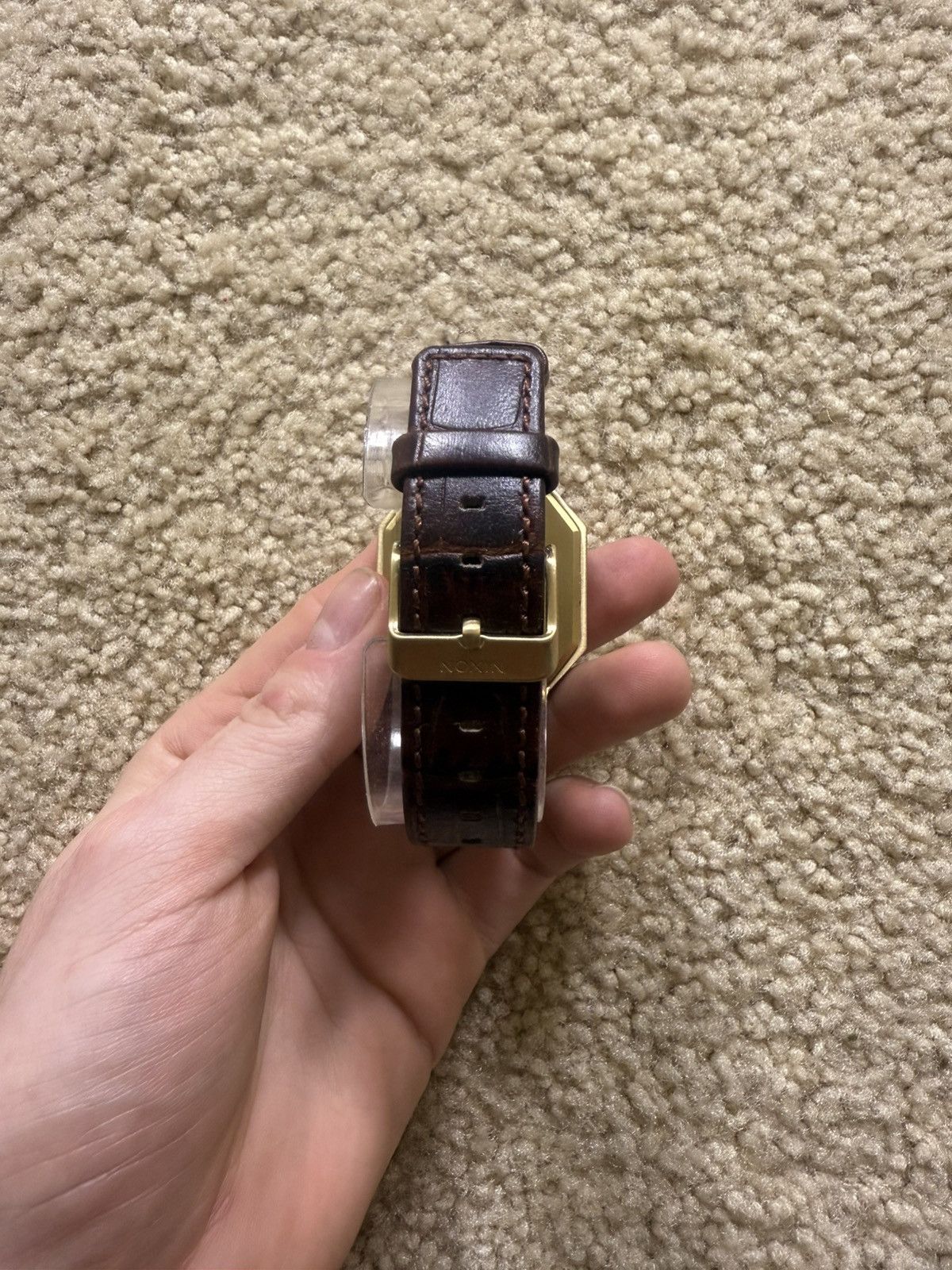 Nixon Nixon Re-Run Gold/Leather Size ONE SIZE - 2 Thumbnail