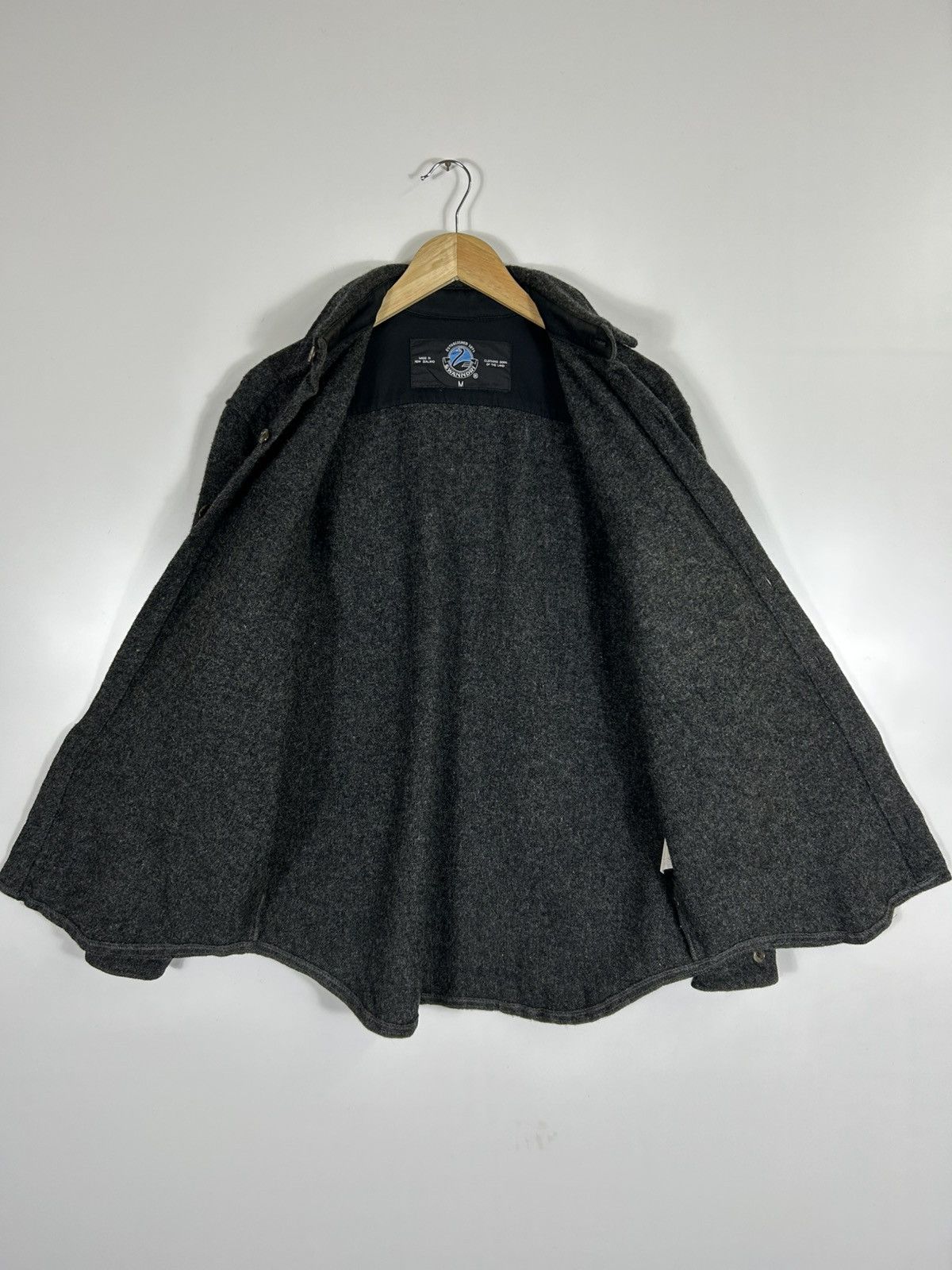 New Zealand Outback ⚡️Vintage Swanndri Wool Button Chore Shirt Jacket Size US M / EU 48-50 / 2 - 8 Thumbnail