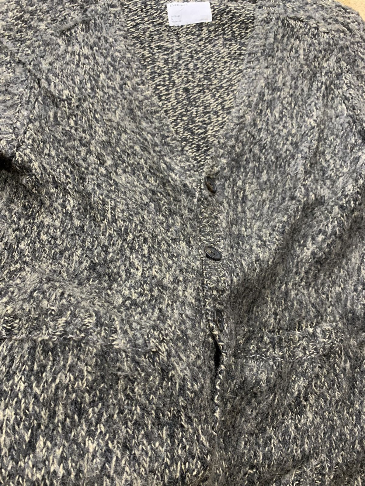Issey Miyake × Japanese Brand Japanese Inherit Wool cardigan Kurt Cobain Grunge style Size US M / EU 48-50 / 2 - 5 Thumbnail