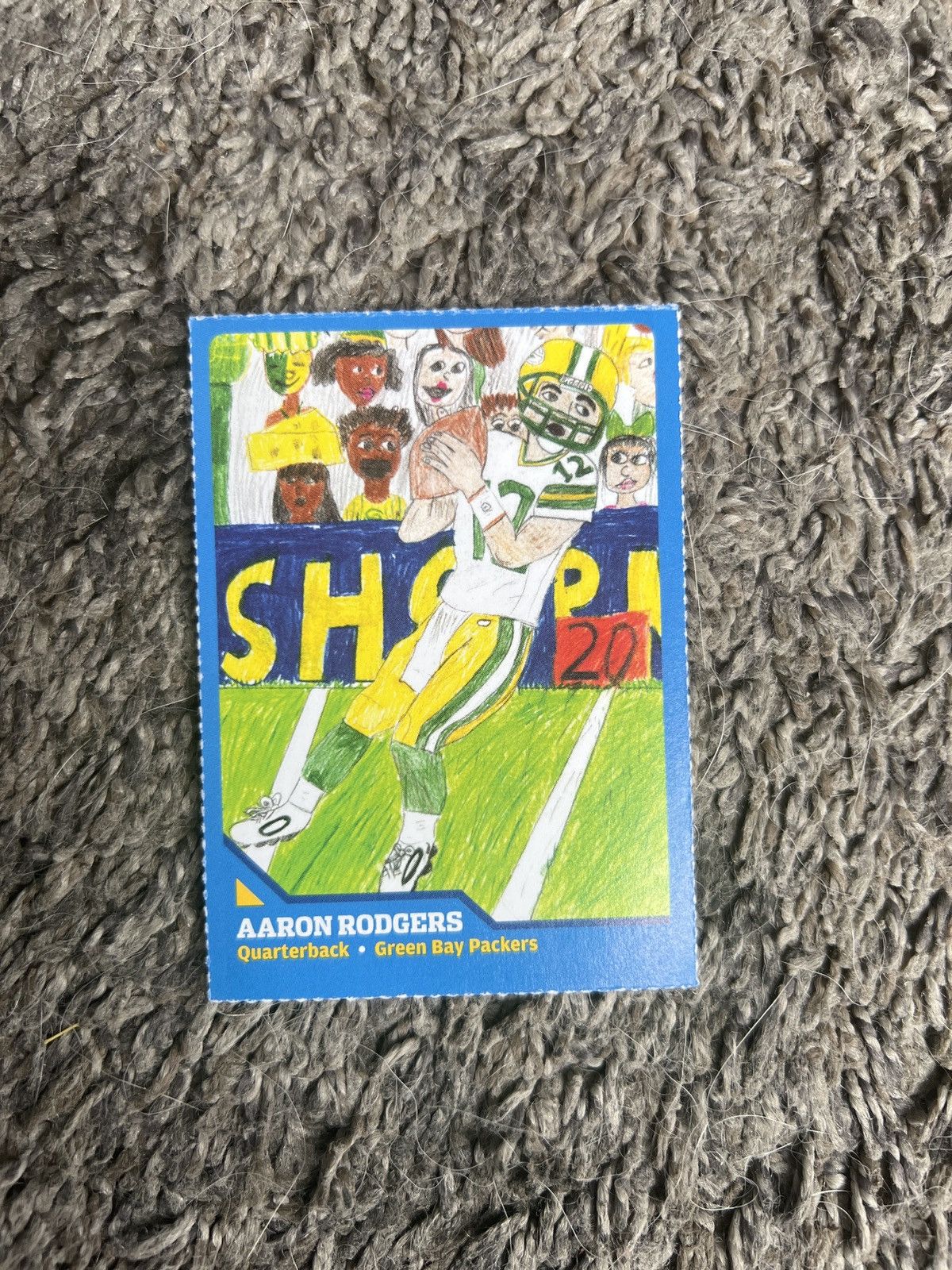 NFL 2008 Sports Illustrated Kids #329 Aaron Rodgers Card Size ONE SIZE - 1 Thumbnail