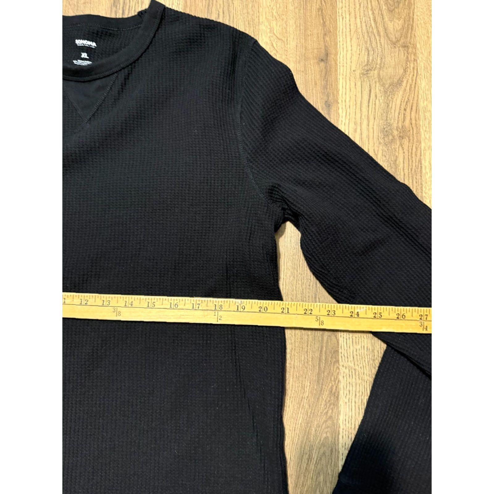 Vintage Sonoma Shirt Men's XL Black Long Sleeve Crewneck Shirt Crew Neck Par-T?g? Size US XL / EU 56 / 4 - 6 Thumbnail