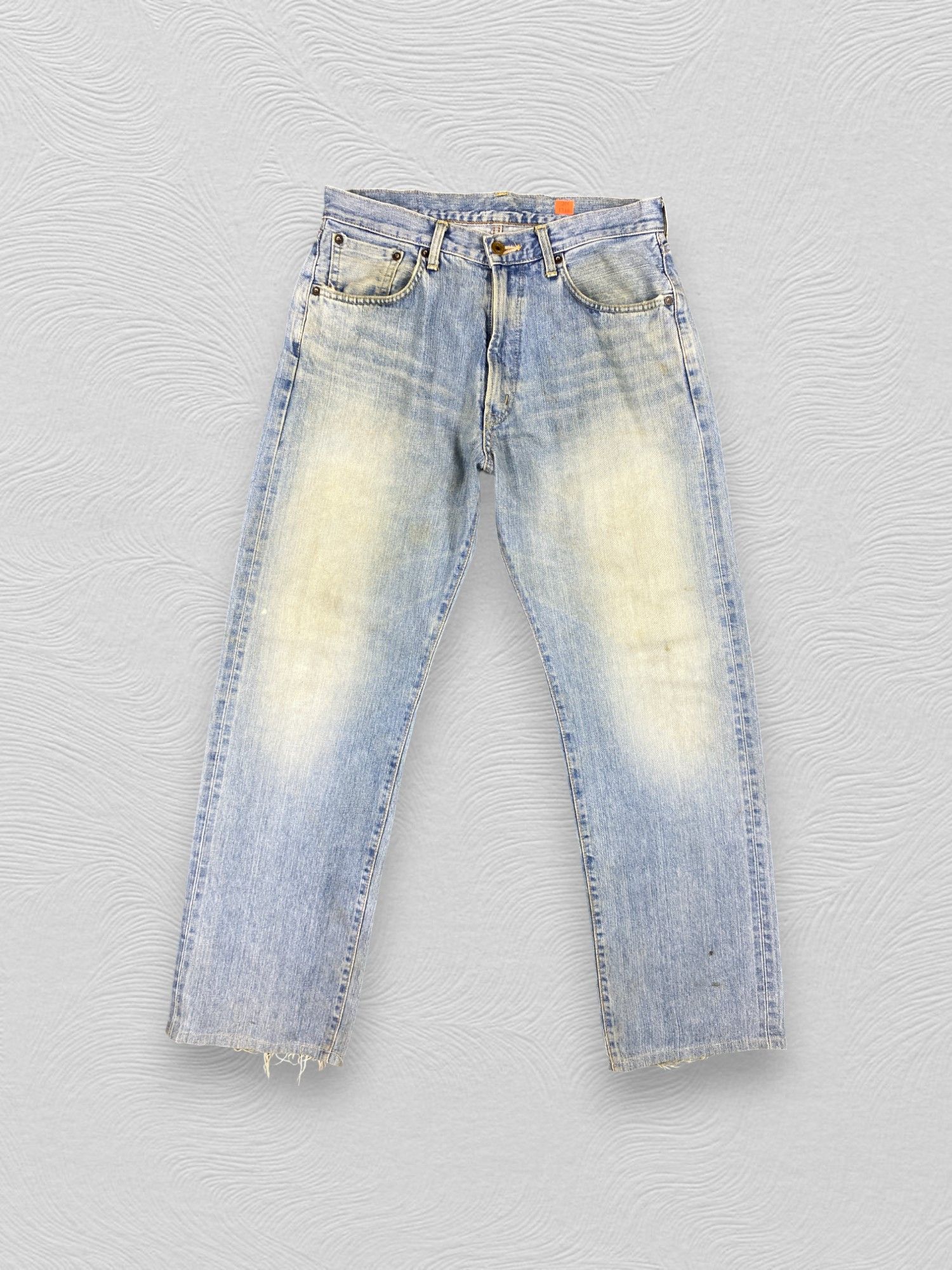 Edwin Vintage Mud Wash Selvedge Edwin 505 Jeans 31x31.5 -JN1332 Size US 31 - 1 Thumbnail