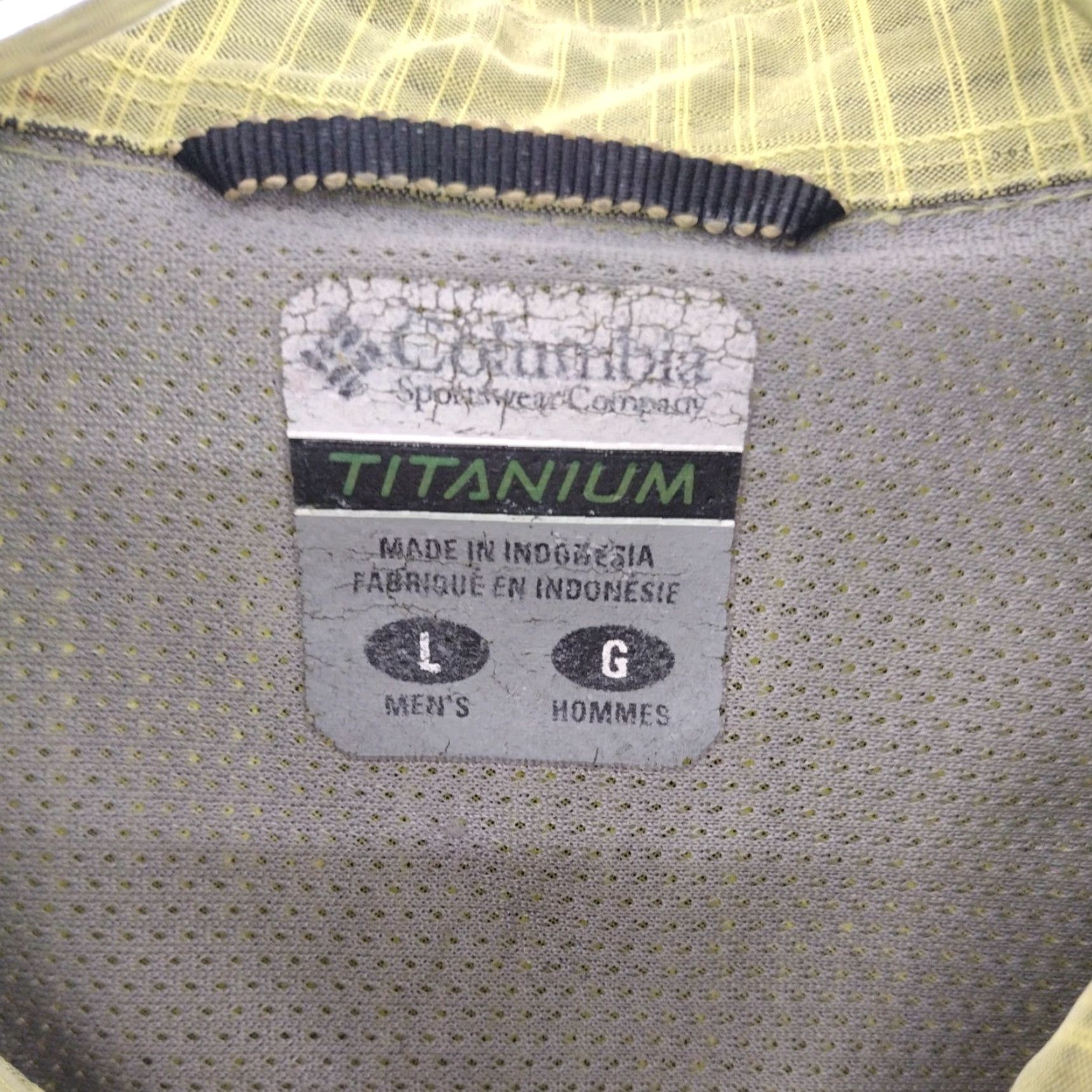Vintage Columbia Titanium Shirt Men's Large Green Omni Dry Short Sleeve Button-Up Size US L / EU 52-54 / 3 - 5 Thumbnail
