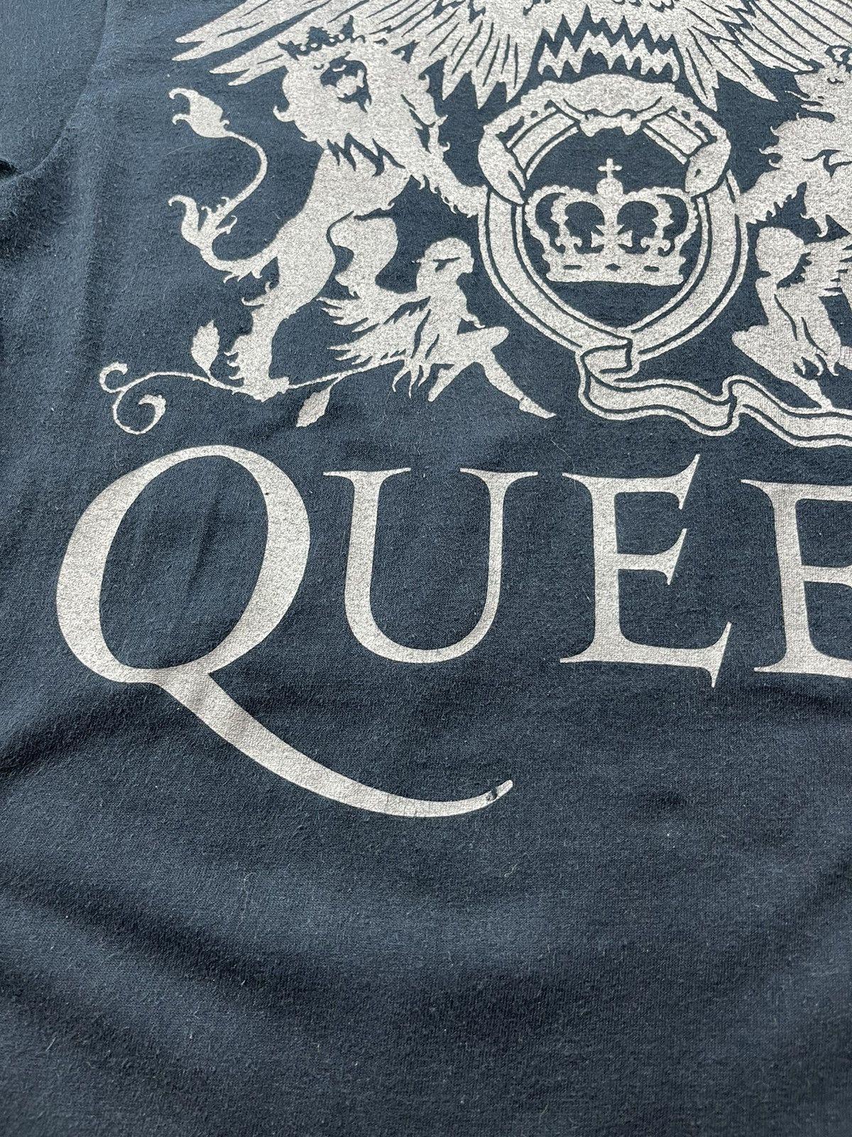 Band Tees Vintage Queen Freddie Mercury Graphic Band T Shirt Black Size US M / EU 48-50 / 2 - 7 Thumbnail