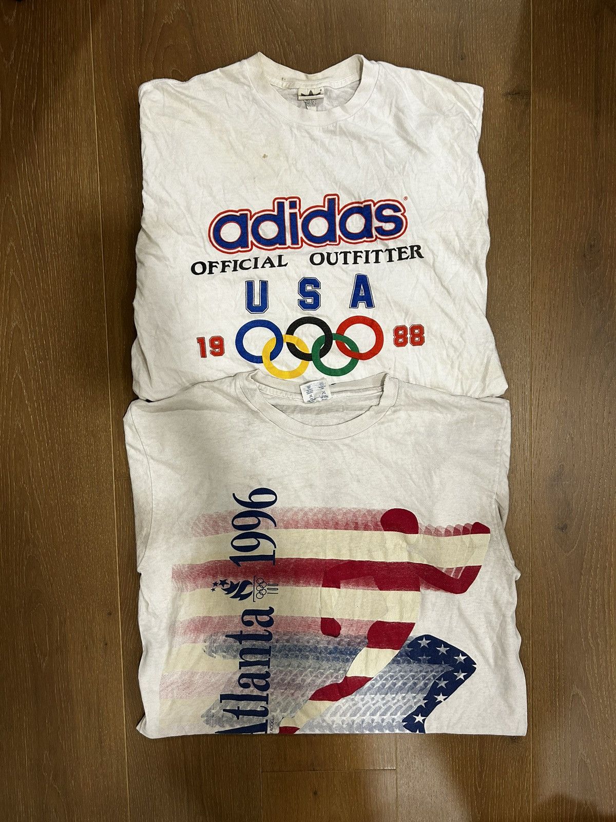 USA Olympics × Vintage Vintage Beat Olympic Tees Size US M / EU 48-50 / 2 - 1 Thumbnail