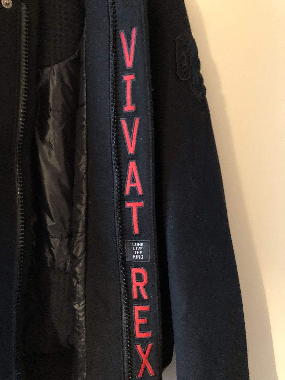 Nike Nike LBJ Destroyer Vivat Rex Varsity Bomber Jacket Size US M / EU 48-50 / 2 - 3 Thumbnail