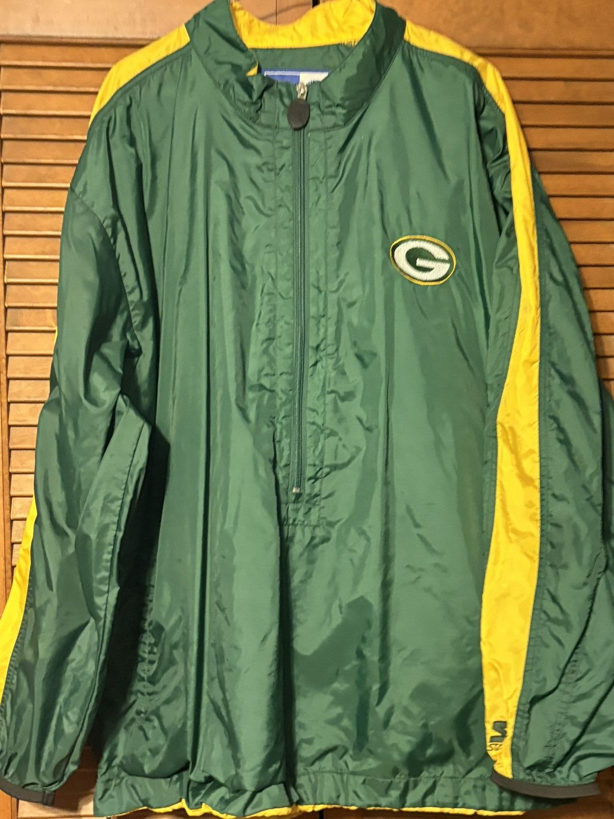 Starter Green Bay Packers Starter Jacket Windbreaker Sz XL Size US XL / EU 56 / 4 - 2 Thumbnail