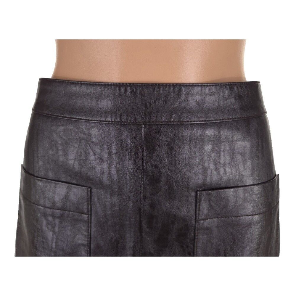 Other Drae Low-Rise Miniskirt Size S Brown Crinkle $300 Size 28" / US 6 / IT 42 - 4 Thumbnail