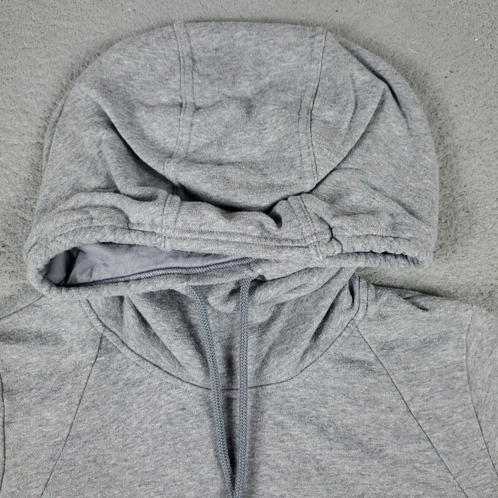 Under Armour Under Armour Hoodie Womens M Gray Pullover Sweatshirt Mock Neck Logo Pockets All Seasons Hooded Regular Fit Size M / US 6-8 / IT 42-44 - 2 Thumbnail