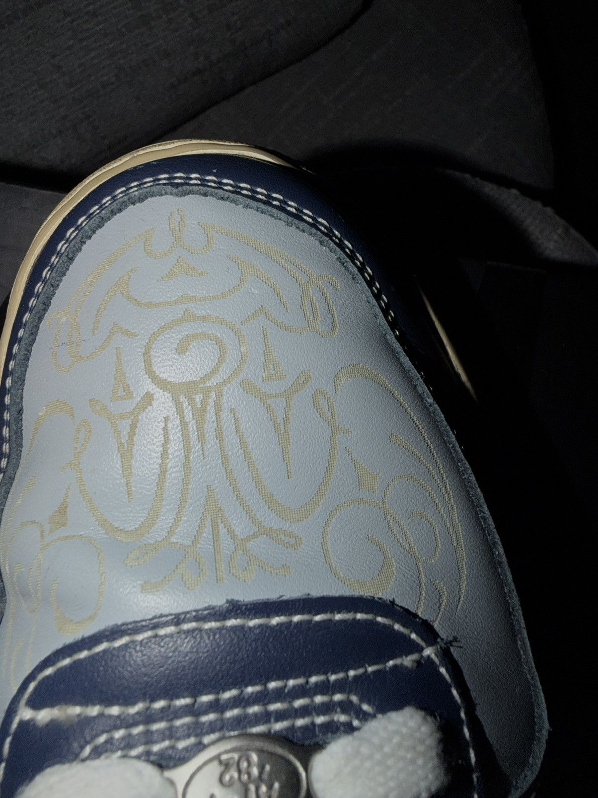 Nike Nike Air Force 1 Low Mr. Cartoon Blue Tattoo (Clown) Size US 9.5 / EU 42-43 - 6 Thumbnail