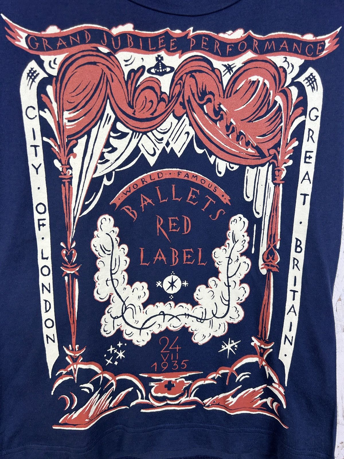 Vivienne Westwood Vivienne Westwood Red Label Ballets Center Logo T-Shirt Size XS / US 0-2 / IT 36-38 - 2 Thumbnail