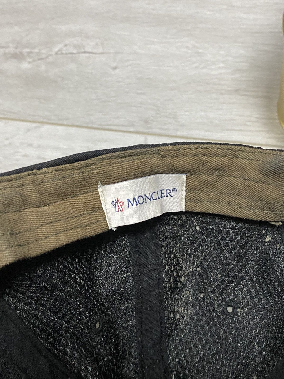 Moncler Moncler beretto baseball logo faded cap hat Size ONE SIZE - 7 Thumbnail