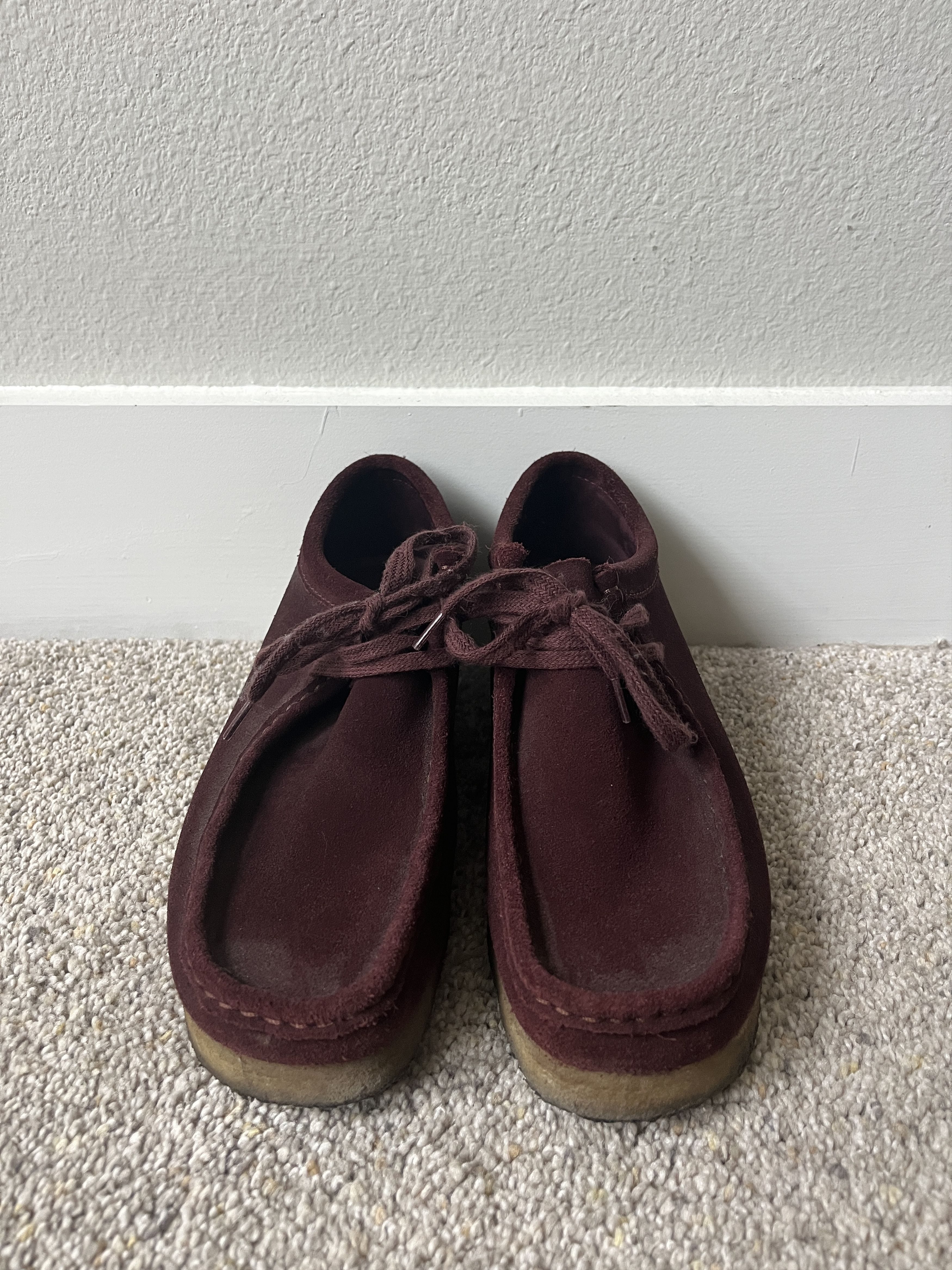 Clarks Clarks Wallabee Low Burgundy Plum Size US 8 / EU 41 - 4 Thumbnail
