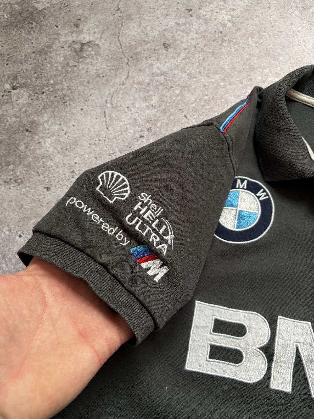 BMW BMW Vintage Big Logo Y2K Polo Size US M / EU 48-50 / 2 - 5 Thumbnail