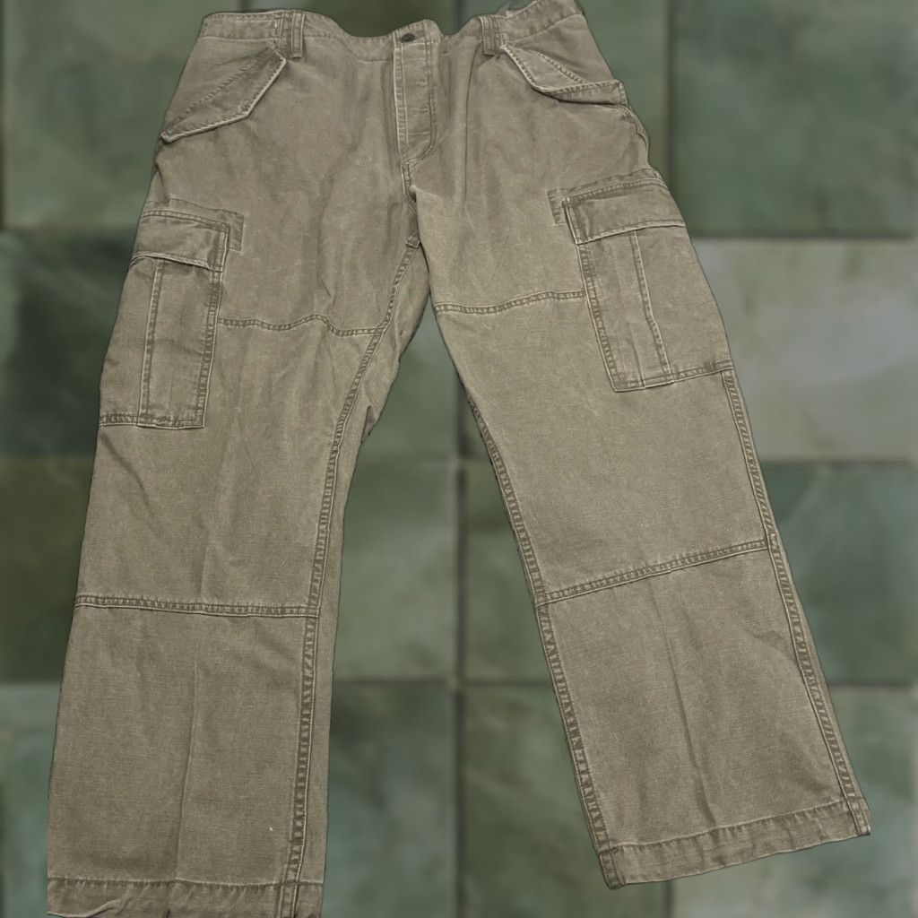 Polo Ralph Lauren Polo Ralph Lauren Trousers Mountain Surplus Army Green 36x28 Cargo Size US M / EU 48-50 / 2 - 1 Thumbnail