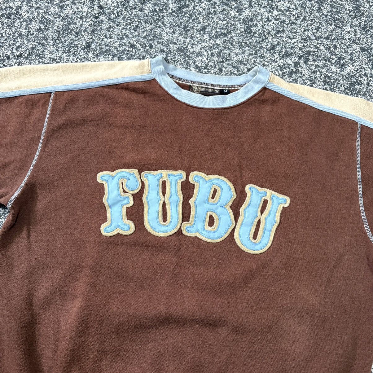 Fubu 🔴 FUBU rare!! Vintage Brown Chocolate Sweater 🔴 Size US M / EU 48-50 / 2 - 3 Thumbnail