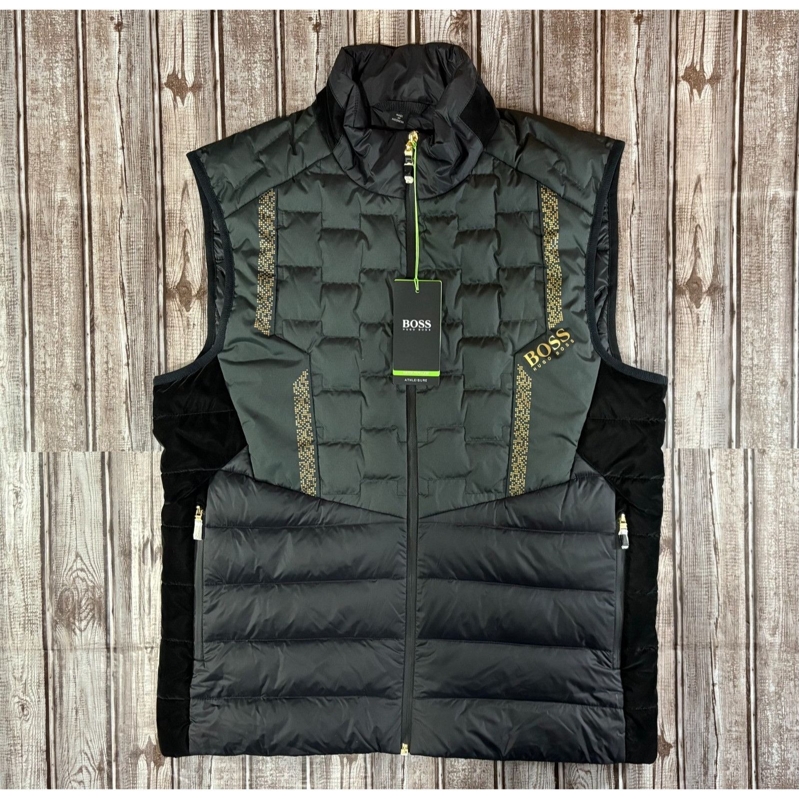 Hugo Boss Boss Hugo Boss Down Quilted V_Marson Gilet sz L color black Size US L / EU 52-54 / 3 - 2 Thumbnail