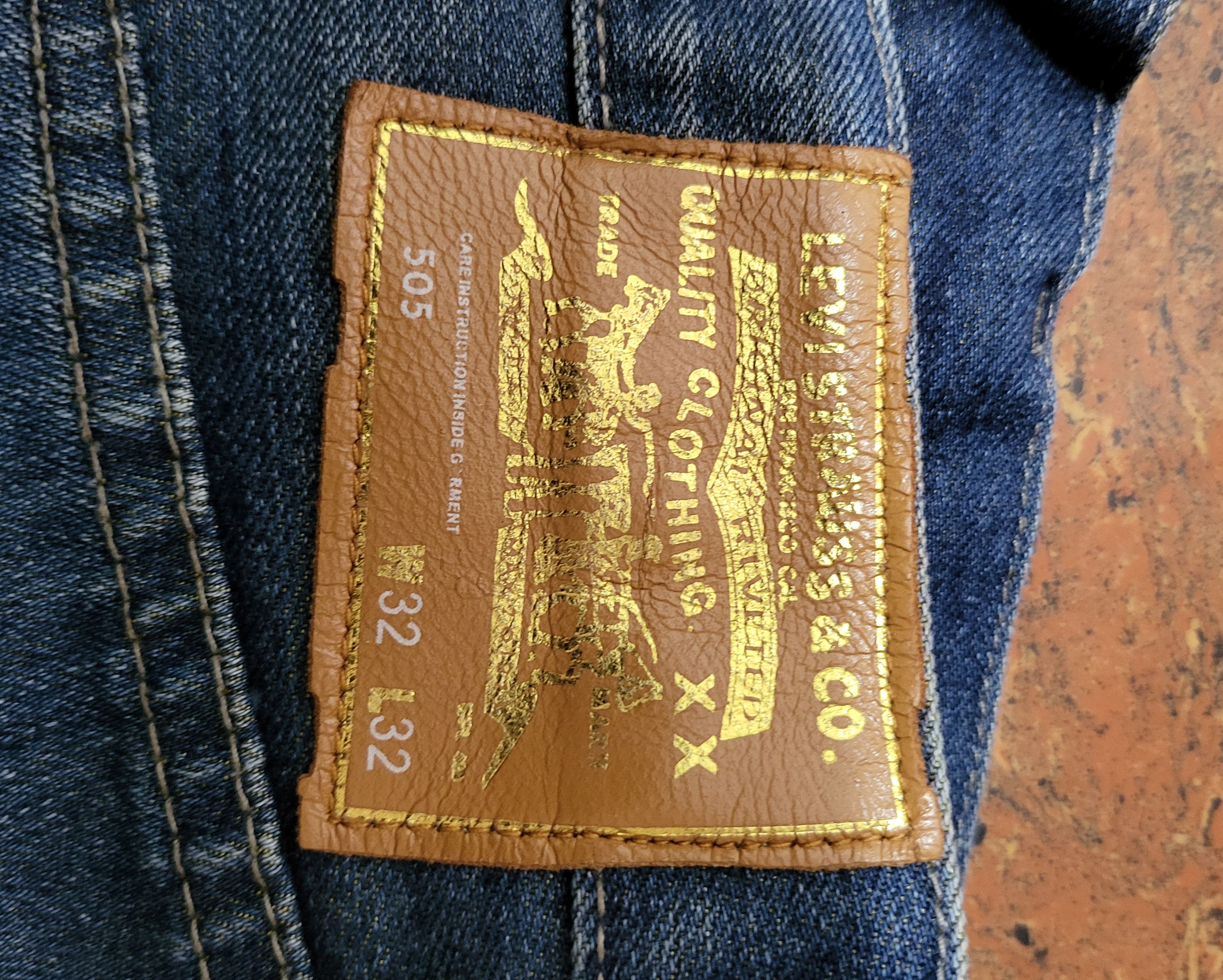 CLOT × Kazuki Kuraishi × Levi's CLOT x KAZUKI x LEVIS GOLD KZKLOT 505 DENIM Size US 32 / EU 48 - 5 Thumbnail