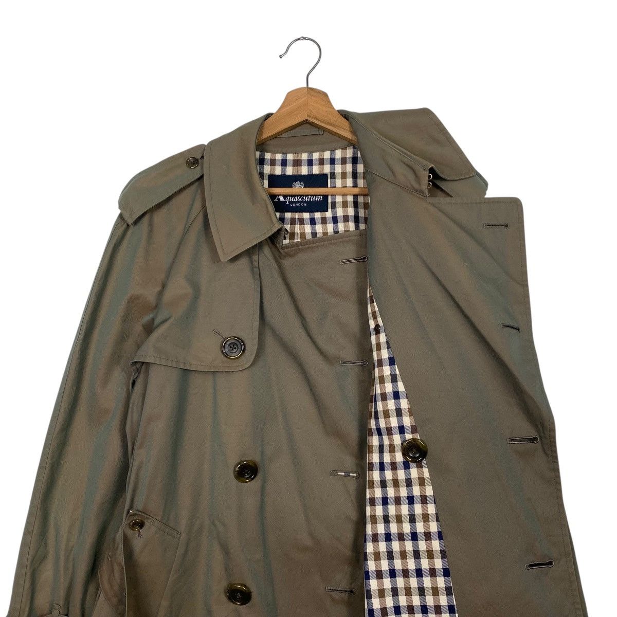 Aquascutum Aquascutum trenchcoat double breasted Size US M / EU 48-50 / 2 - 10 Thumbnail