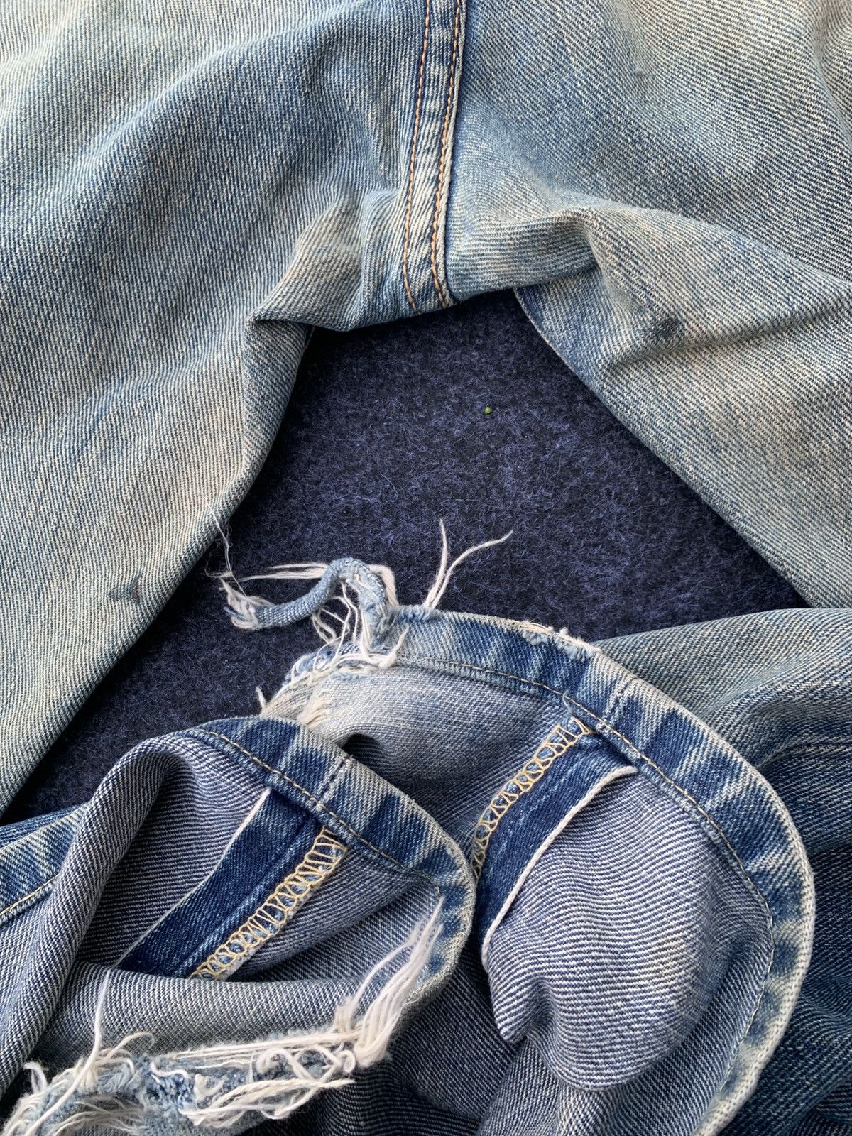 Lee VINTAGE LEE RIDER HALF SELVEDGE. Size US 28 / EU 44 - 6 Thumbnail