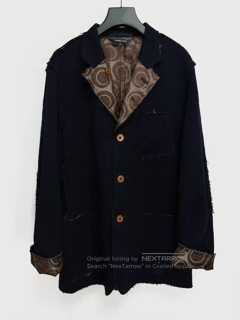 Comme des Garcons Comme des Garçons 02AW Distressed Coat. Size US S / EU 44-46 / 1 - 2 Thumbnail