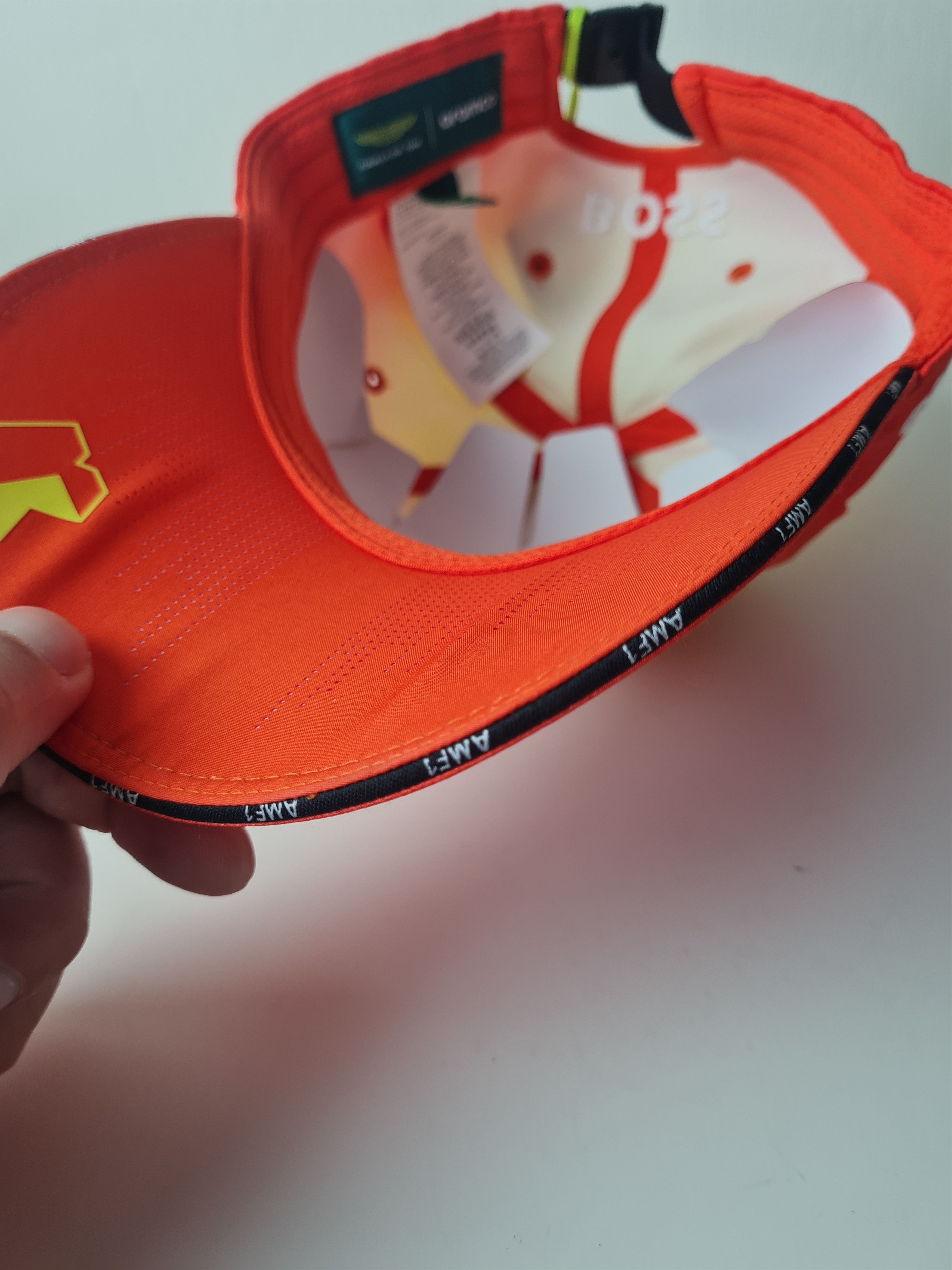 Formula 1 Aston Martin F1 Fernando Alonso Special Spain GP Baseball Size ONE SIZE - 8 Thumbnail