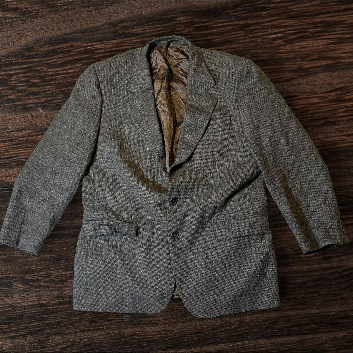 Burberry Vintage Blazer 90s Size 46L - 1 Thumbnail