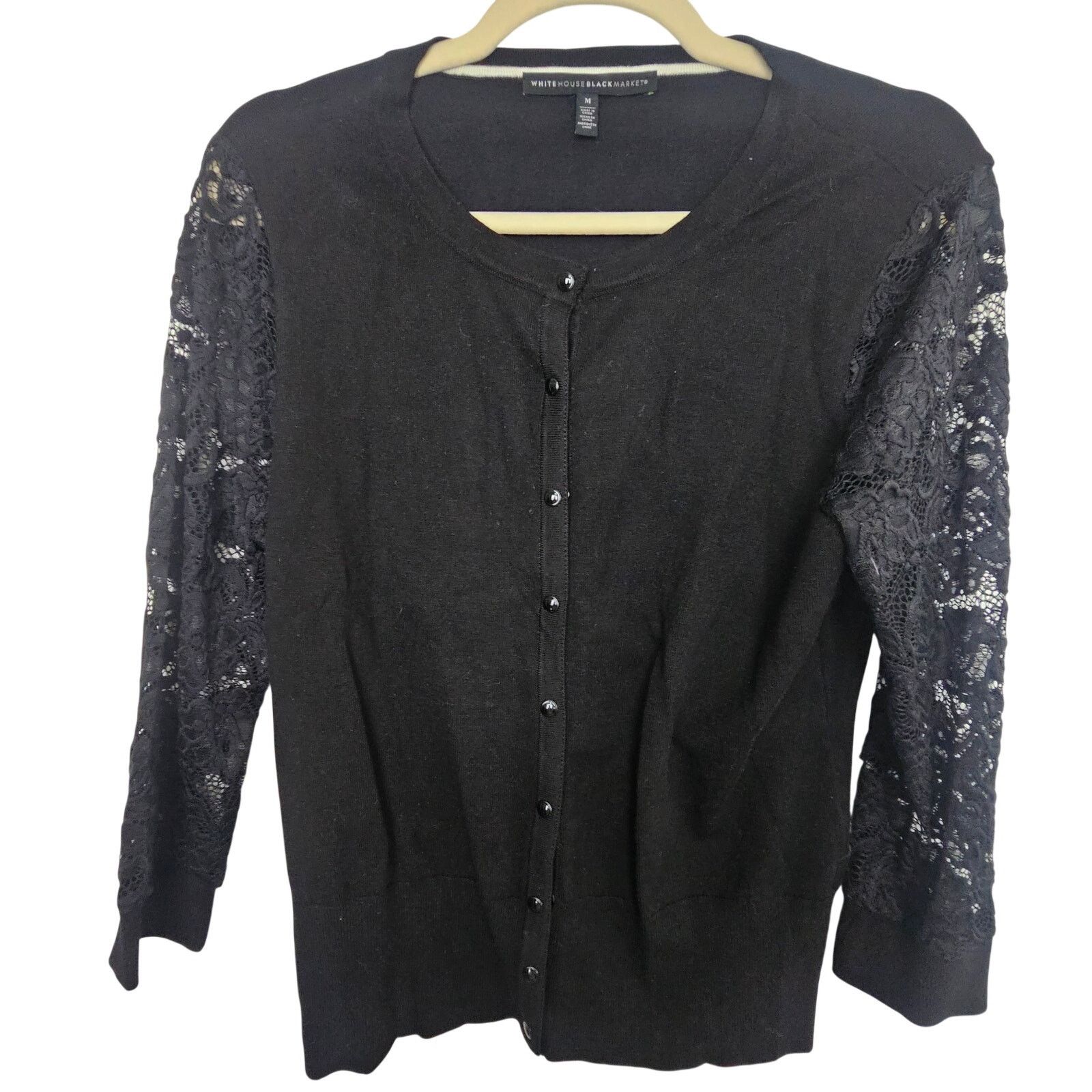 White House Black Market White House Black Market Womens Cardigan Sweater Size M Size M / US 6-8 / IT 42-44 - 1 Thumbnail