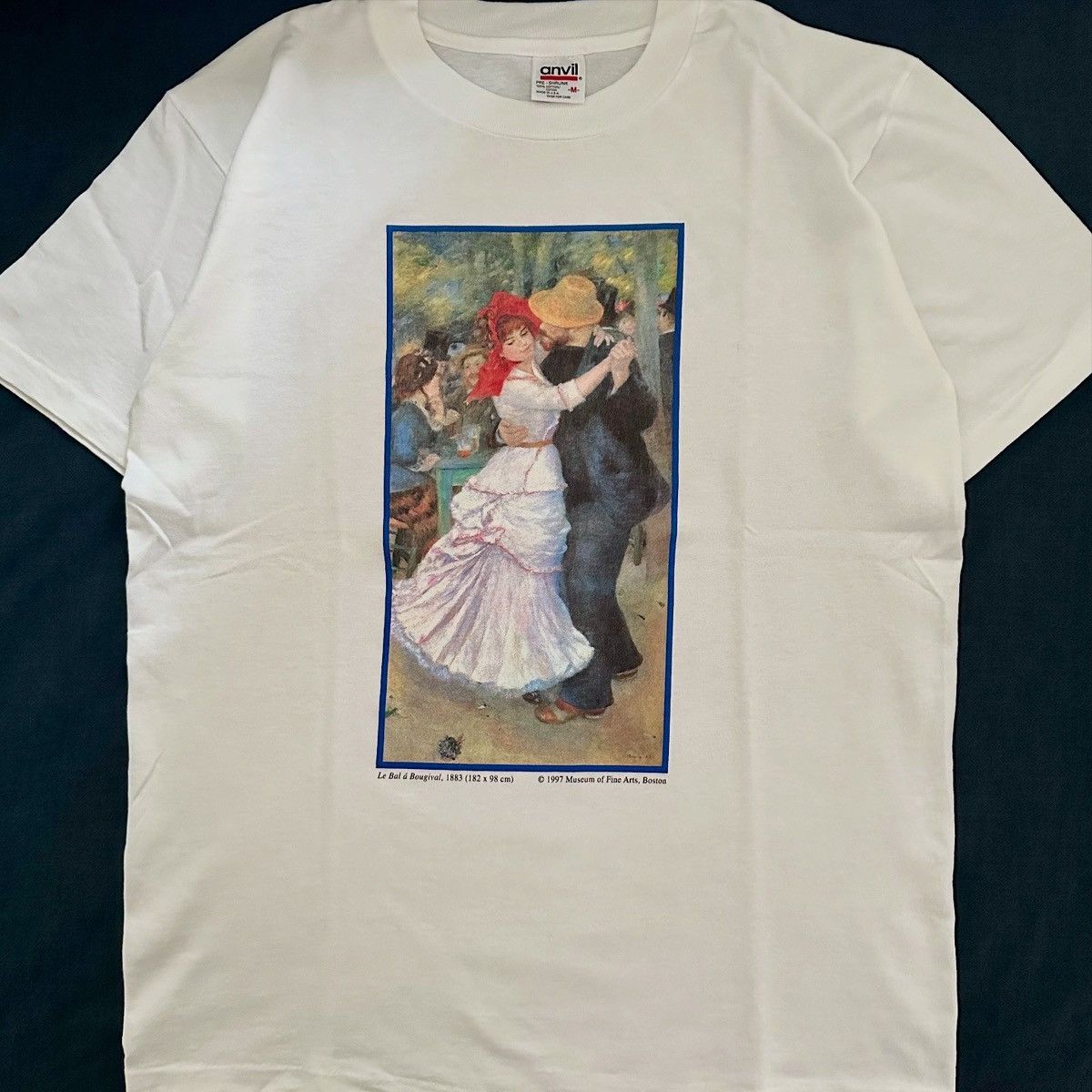 Anvil Vintage RENOIR “Dance at Bougival”, 1997 MFA Boston Size US M / EU 48-50 / 2 - 1 Thumbnail