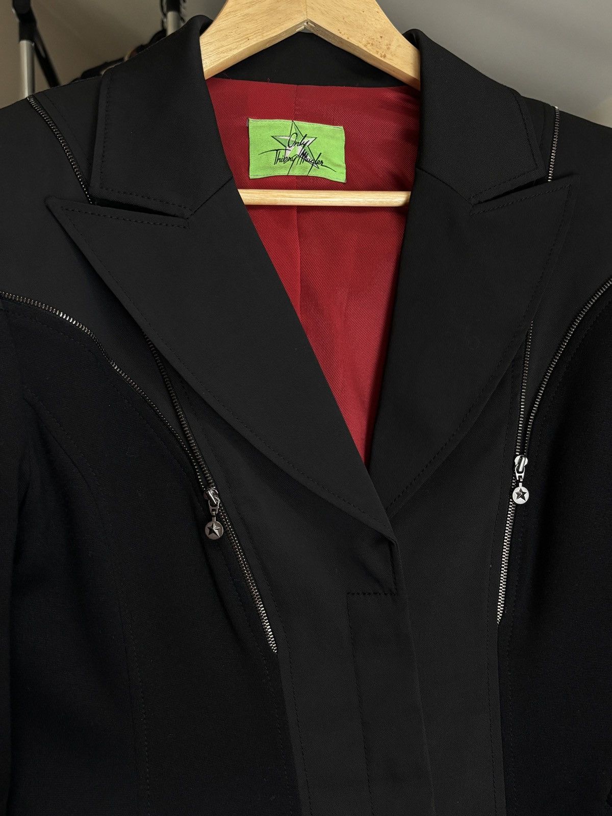 Thierry Mugler Thierry Mugler Vintage Avant Garde Blazer Jacket 80s 90s Size XL / US 12-14 / IT 48-50 - 3 Thumbnail