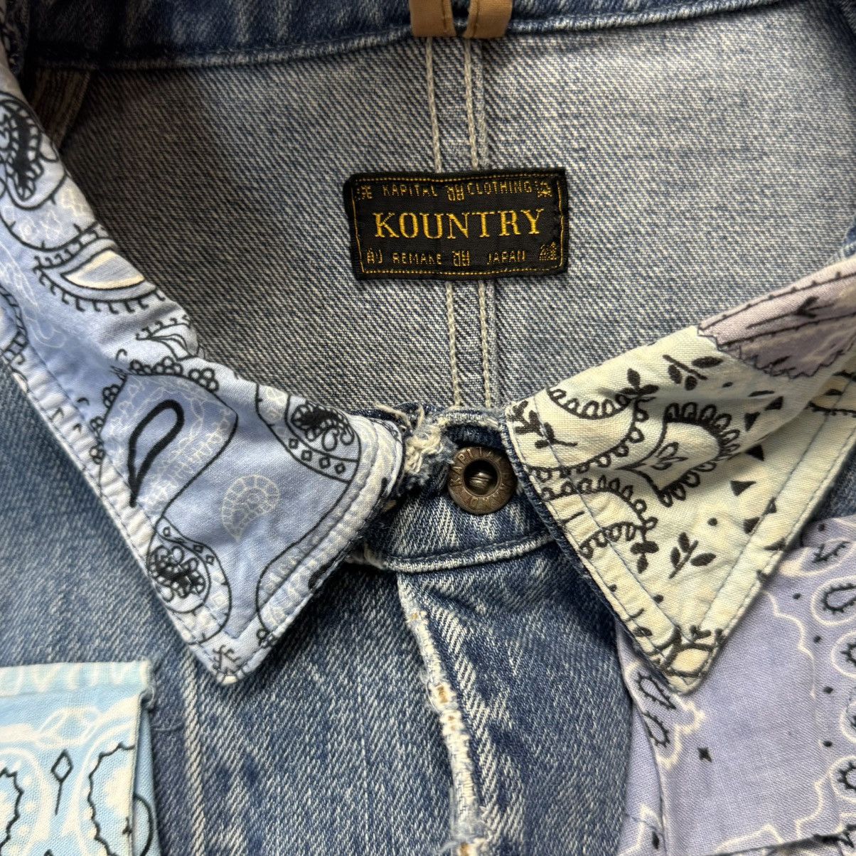 Kapital Kountry Kapital Kountry 1of1 Vintage Bandanna Denim Jacket Size US XL / EU 56 / 4 - 9 Thumbnail
