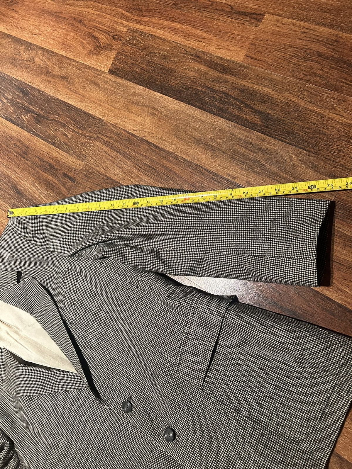 Christian Dior Monsieur Christian Dior Monsieur Mens Wool Tweed Blazer Size 34S - 11 Thumbnail