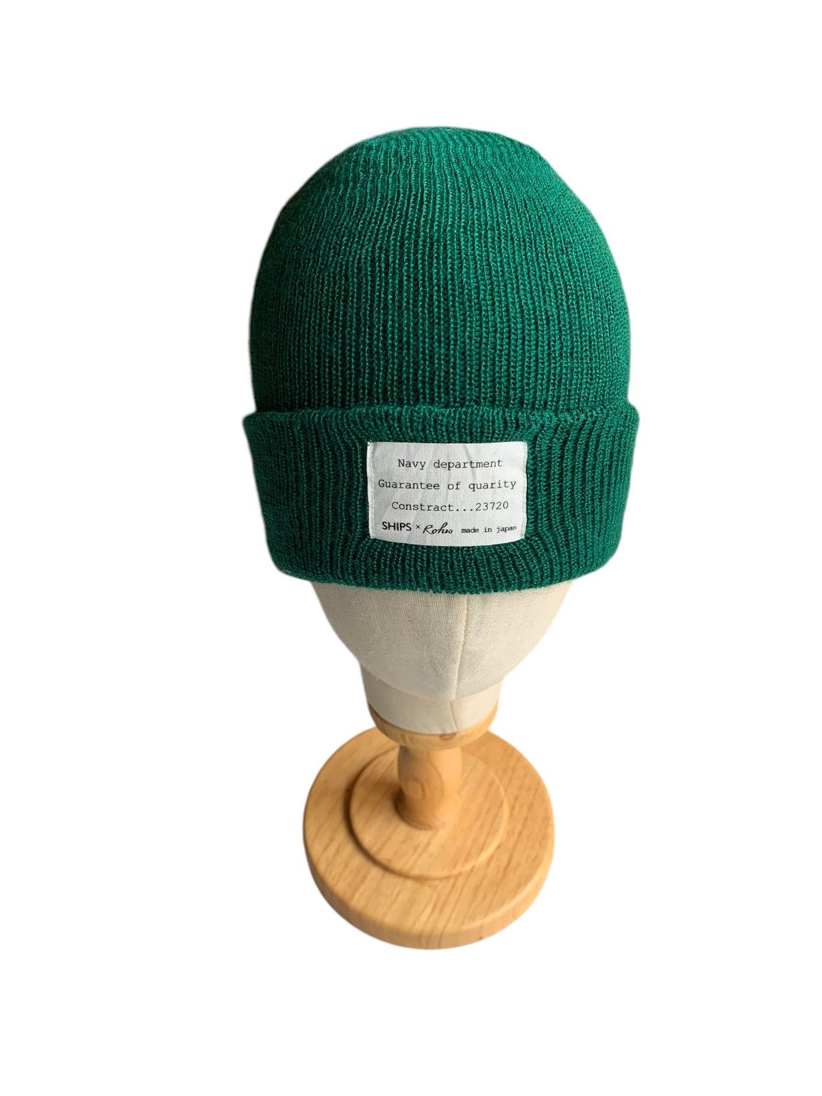 Japanese Brand × SHIPS Knitted Ships x Rohw Japanese Winter Sessions Beanie Hats Size ONE SIZE - 3 Thumbnail