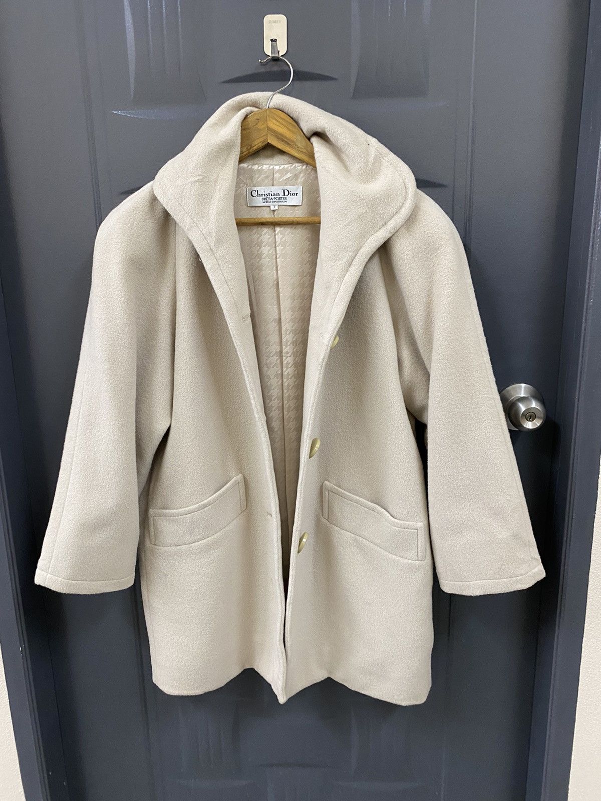 Christian Dior Monsieur Christian Dior Wool Coat Jacket Size L / US 10 / IT 46 - 1 Thumbnail