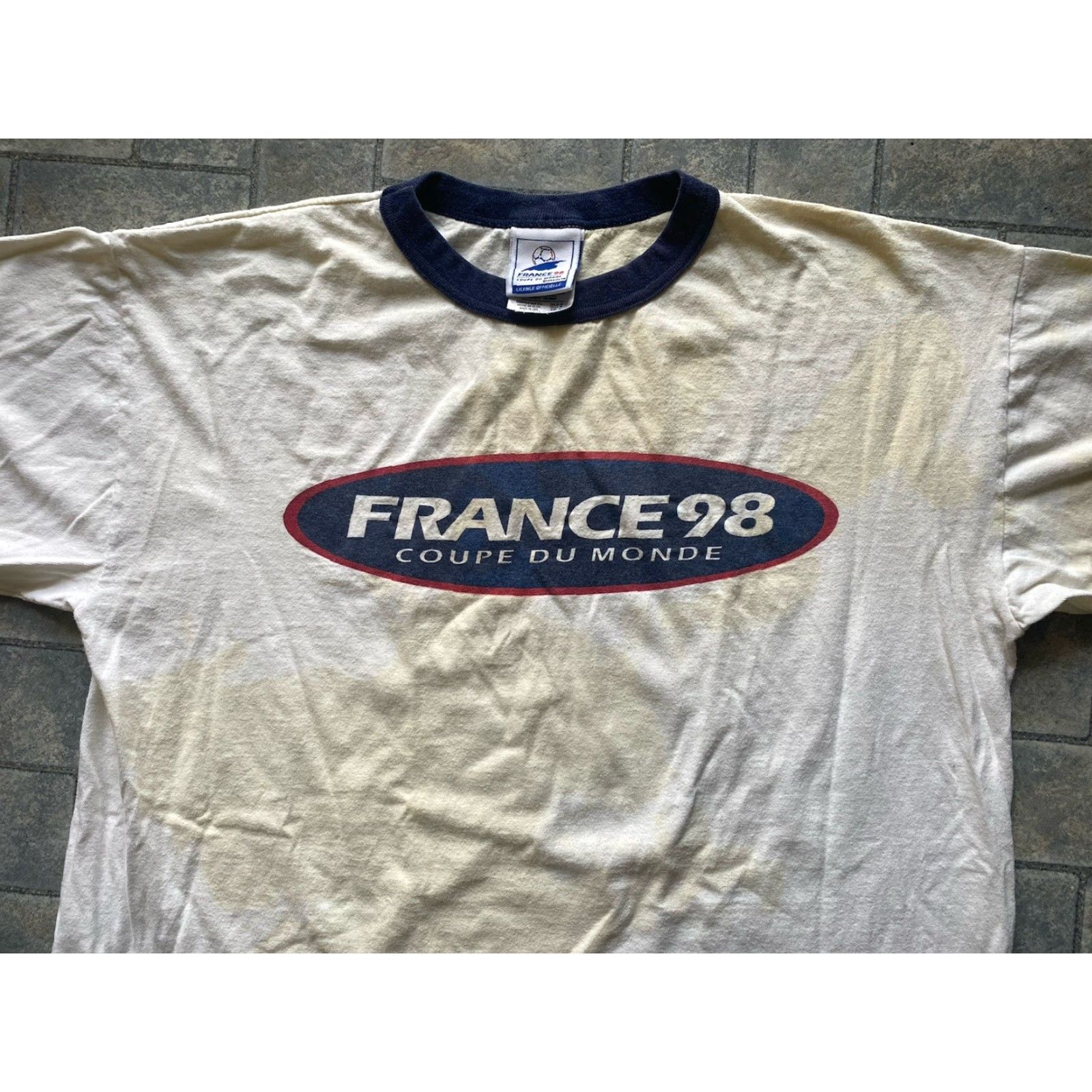 Adidas VINTAGE Adidas France 98 T Shirt Men’s L Coupe Du Monde Made In USA Shirt Mens L White 90s Sports Football Mens Size US L / EU 52-54 / 3 - 4 Thumbnail
