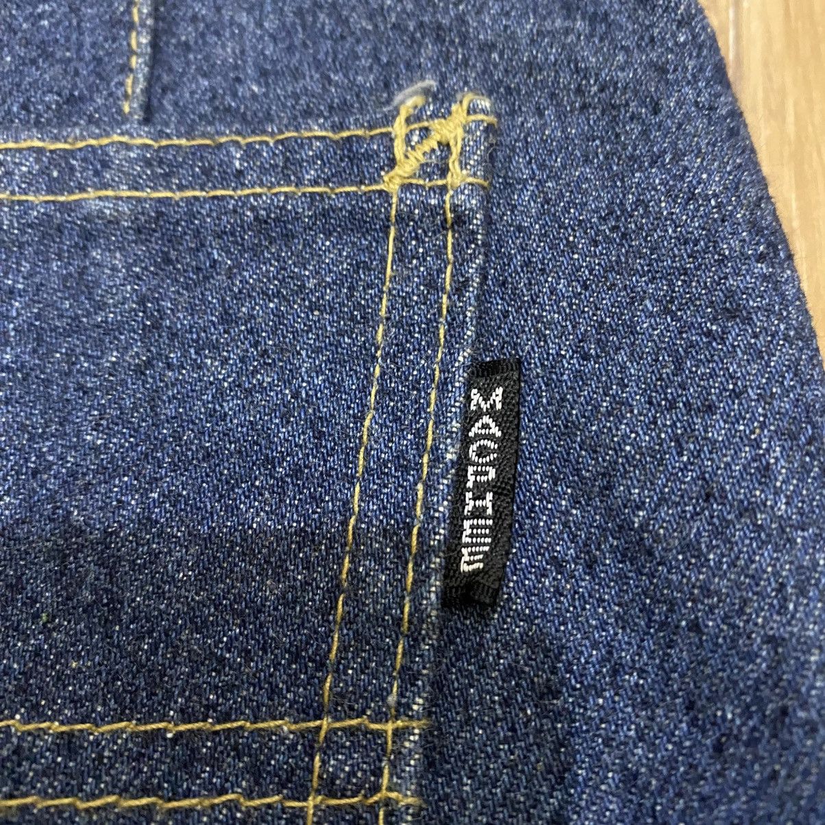 Indigo 2000s Machpee Indigo Blue Japan Style Slim Fit Denim Pants Size US 26 / EU 42 - 9 Thumbnail