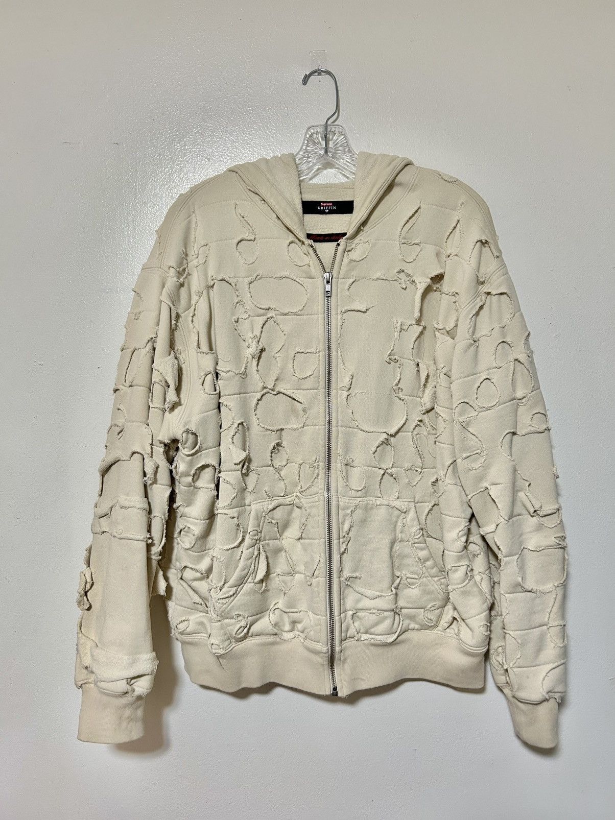 Griffin × Supreme Supreme x Griffin Thrashed Hoodie Size US L / EU 52-54 / 3 - 1 Thumbnail