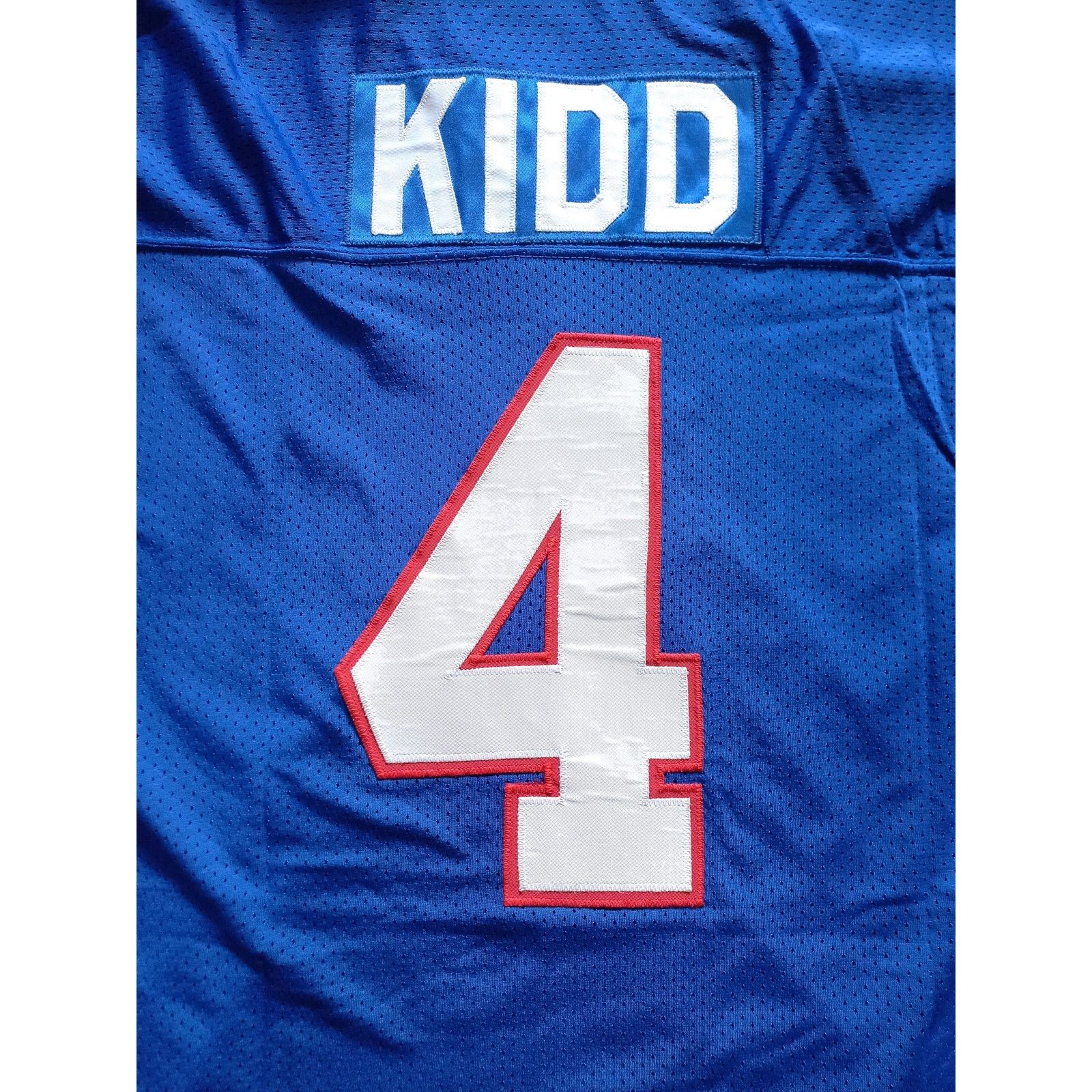 NFL × Russell Athletic KIDD #4 80s Buffalo Bills Authentic Pro jersey 44 NFL vtg Size US L / EU 52-54 / 3 - 5 Thumbnail