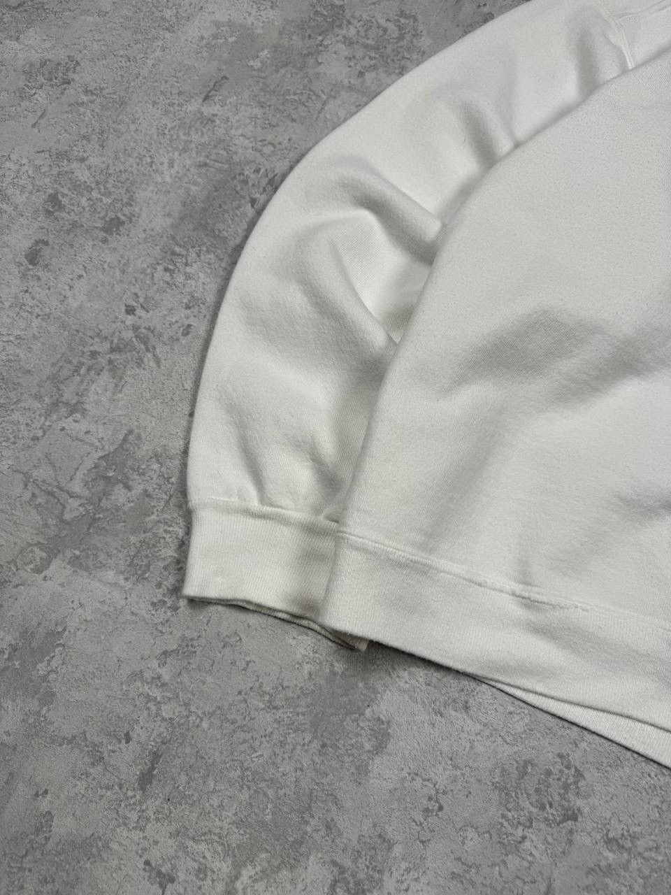 Nike Vintage 90’s Nike White Sweatshirt Crew Neck Made in USA Size US XL / EU 56 / 4 - 4 Thumbnail