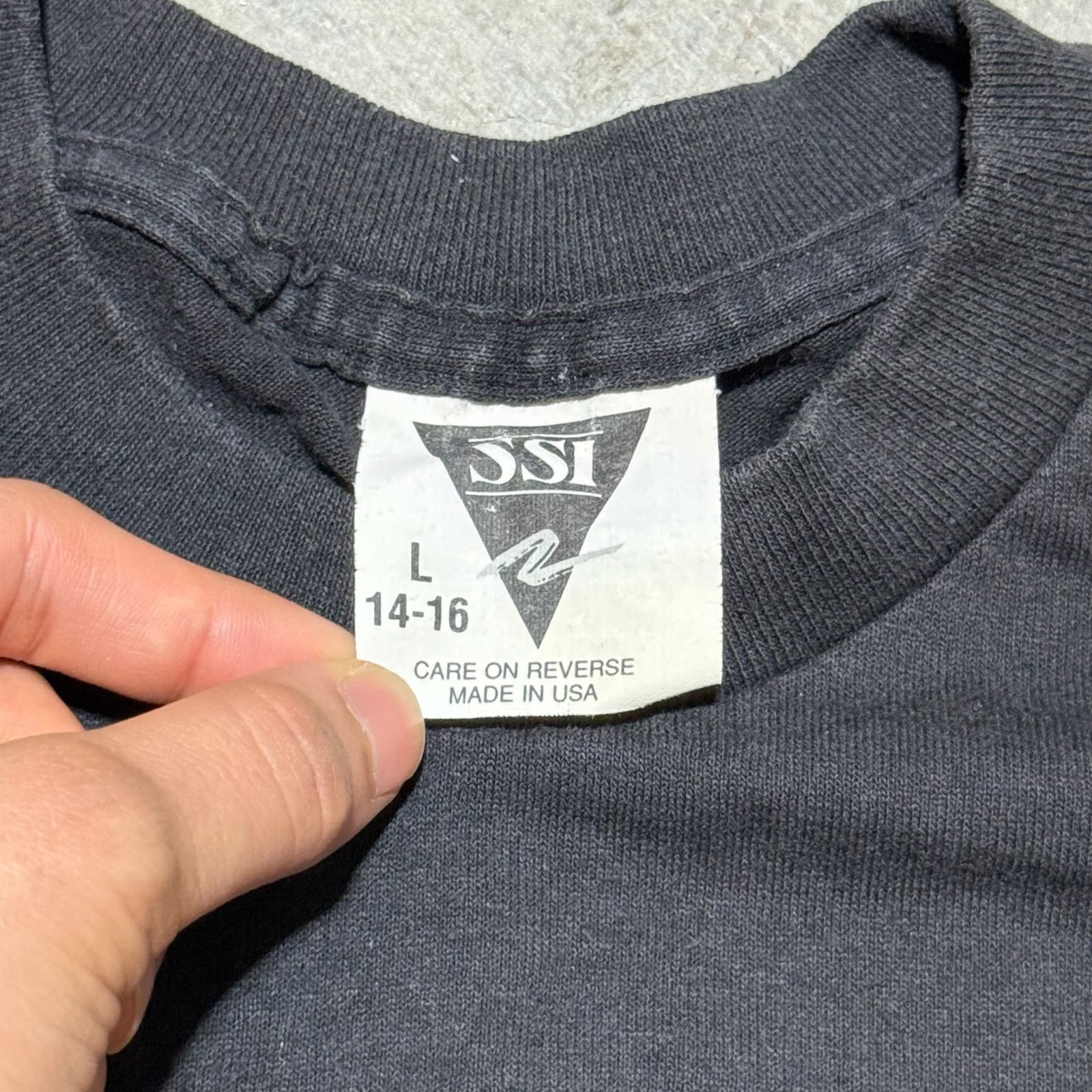 Fruit Of The Loom Rare Vintage DC COMICS Batman 1985 Single Stitch Tee Logo Size US L / EU 52-54 / 3 - 2 Thumbnail
