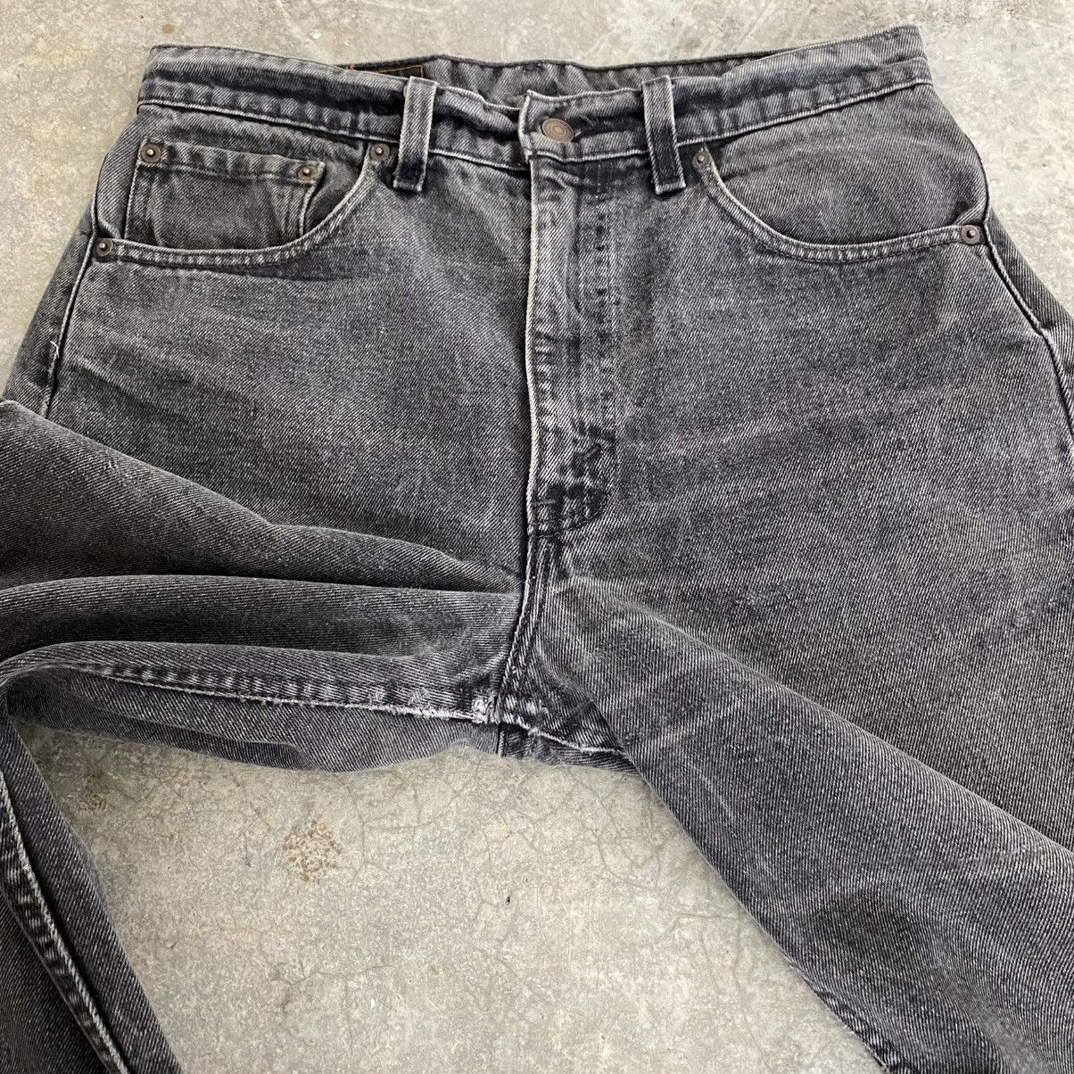 Levi's Vintage 90’s Levis 505 Faded Black Straight Leg Denim Size US 32 / EU 48 - 7 Thumbnail