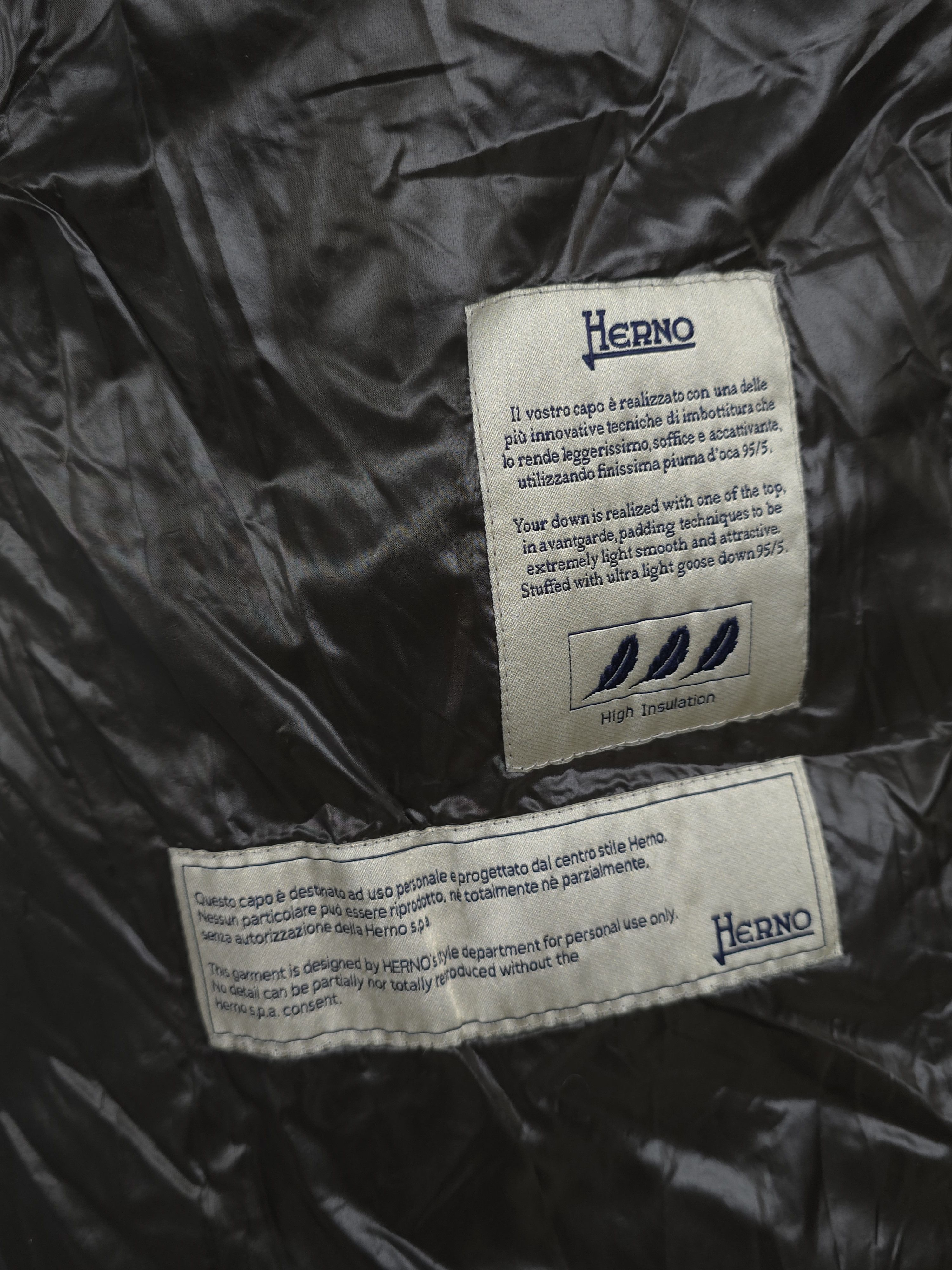Herno Herno Puffer jacket 'Amelia' in dark brown Size M / US 6-8 / IT 42-44 - 8 Thumbnail