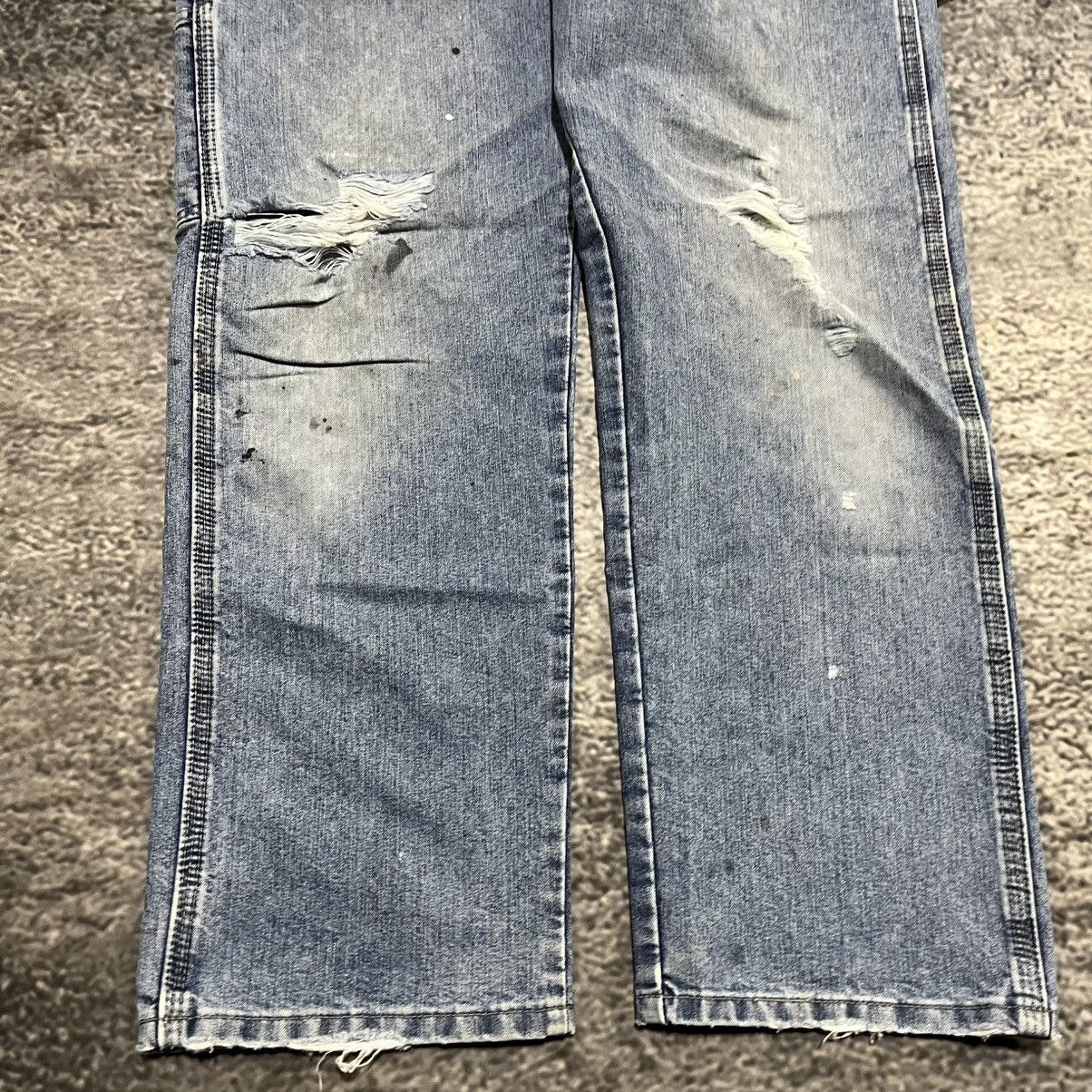 Wrangler Vintage Wrangler Distressed Workwear Skater Carpenter Jeans Size US 34 / EU 50 - 6 Thumbnail