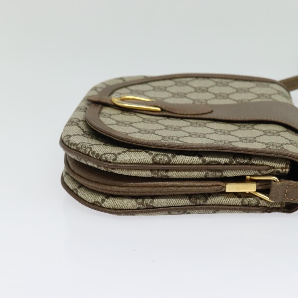 Gucci GUCCI GG Supreme Shoulder Bag Pvc Beige Gold Size ONE SIZE - 5 Thumbnail
