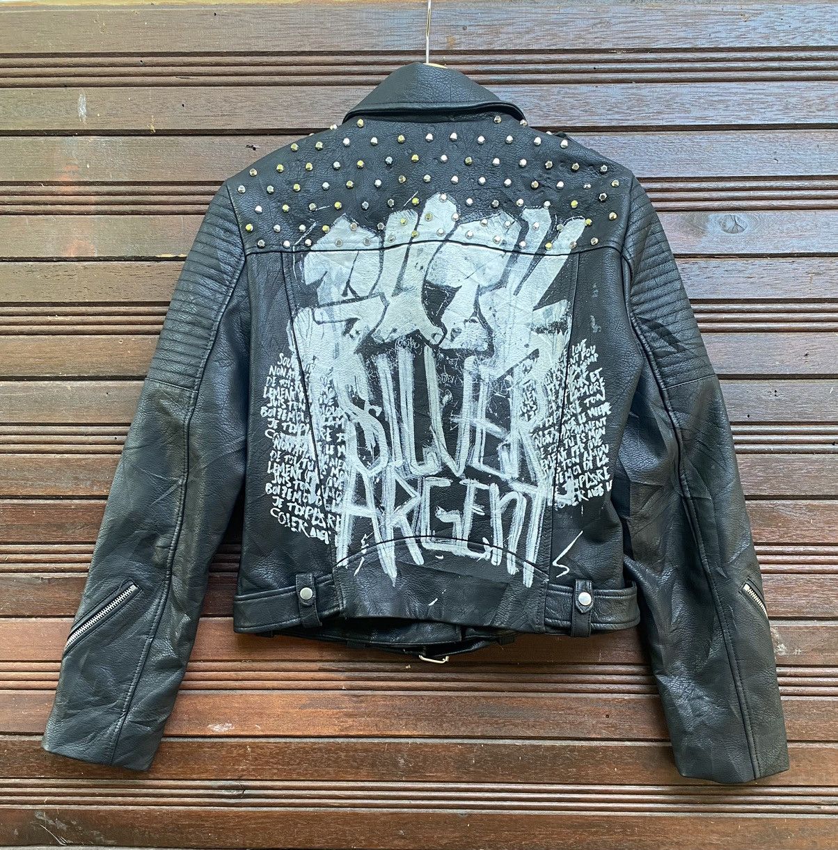 Zara Vintage zara Outwear Studded punk jacket Size US M / EU 48-50 / 2 - 1 Thumbnail