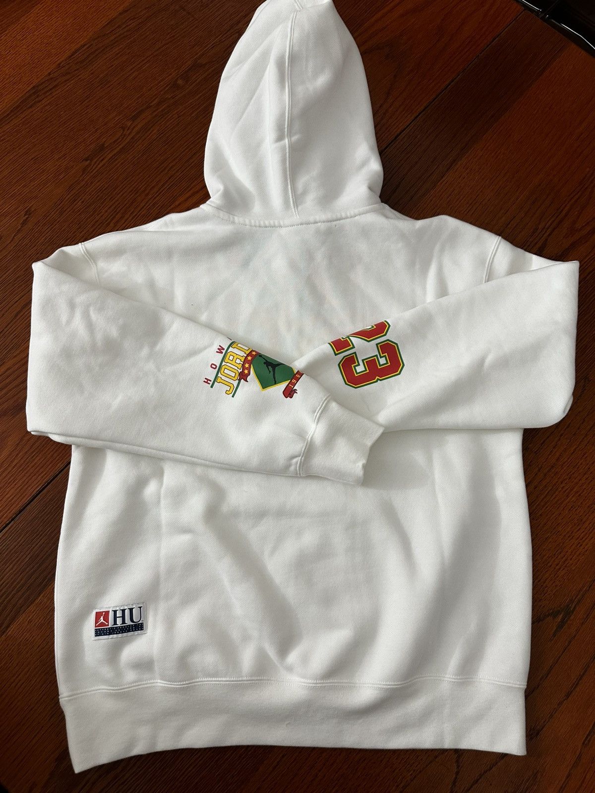 Jordan Brand Nike Jordan x Howard University Pullover Hoodie Size S / US 4 / IT 40 - 2 Thumbnail